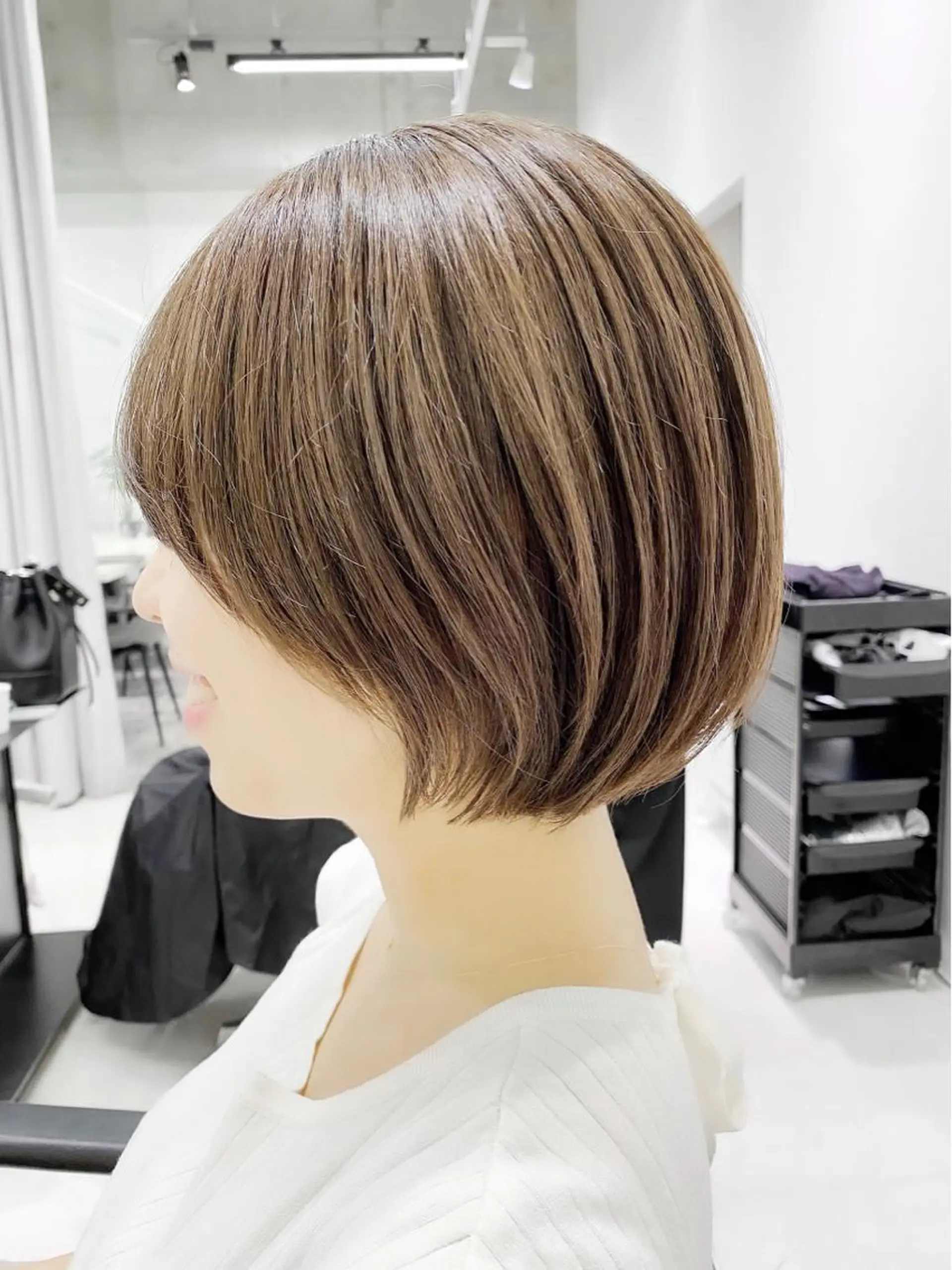 ショート カラー 似合わせ専門美容師 なかじまのヘアスタイル