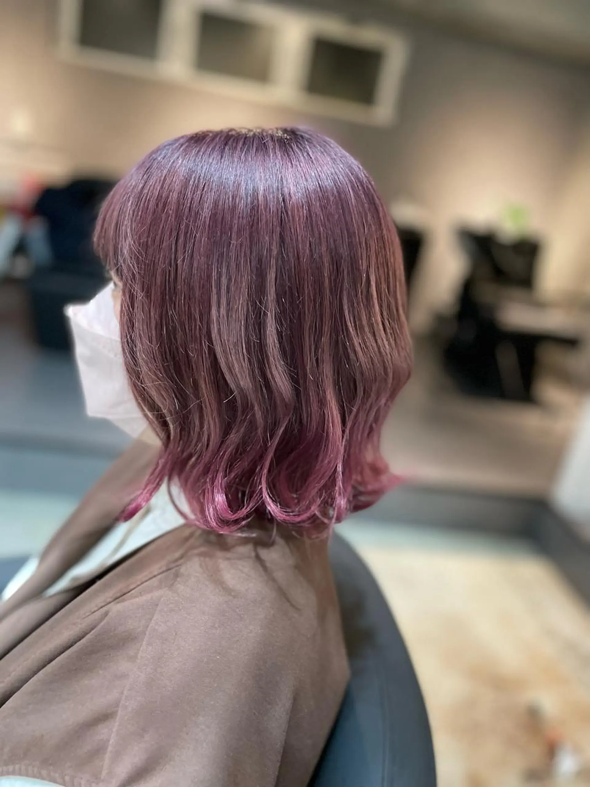 ショート カラー ヘアカラー トリートメント ✨髪質改善/ハイトー ン/艶髪高山のヘアスタイル