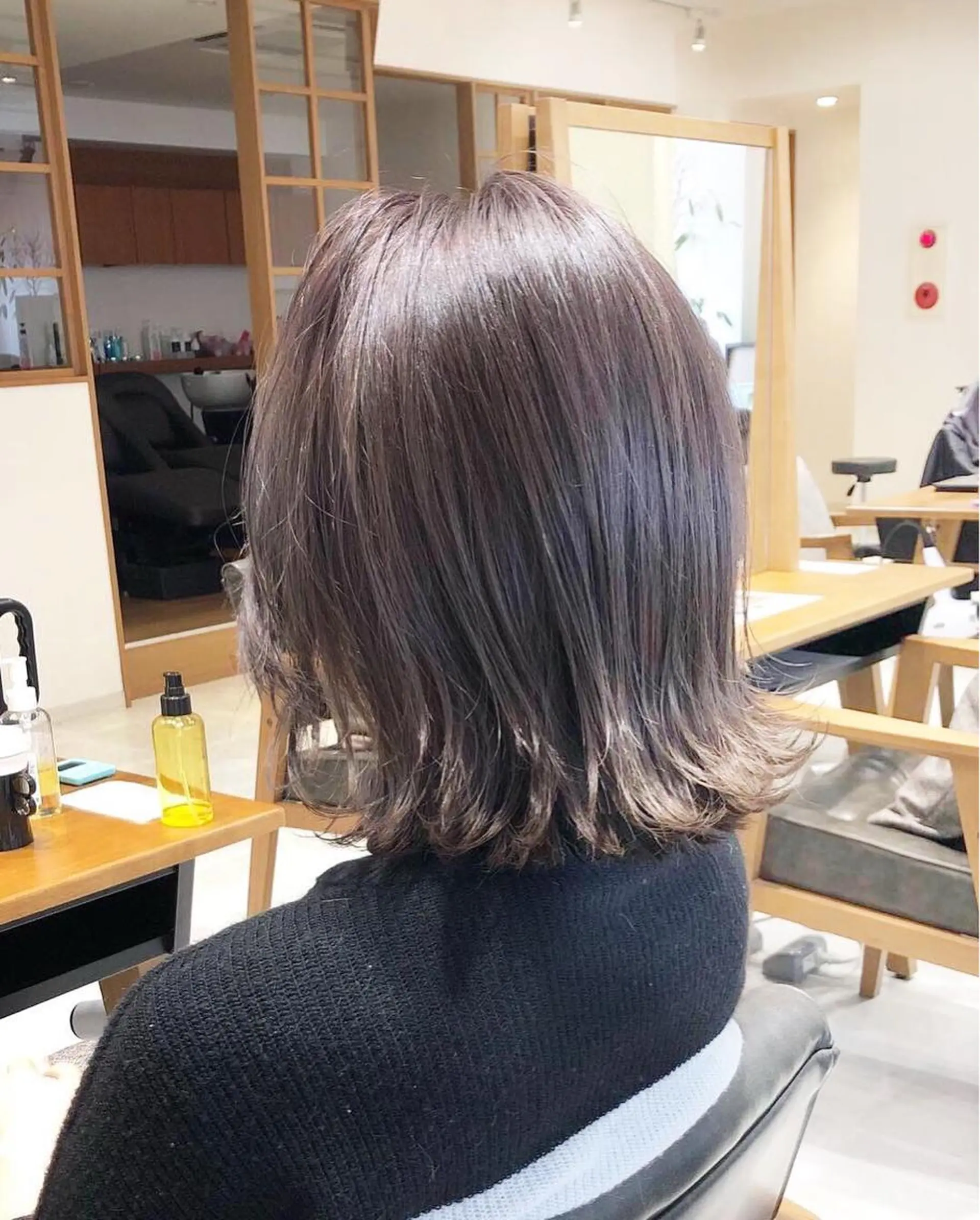 ミディアム カラー ヘアカラー トリートメント 高橋 昭雄のヘアスタイル