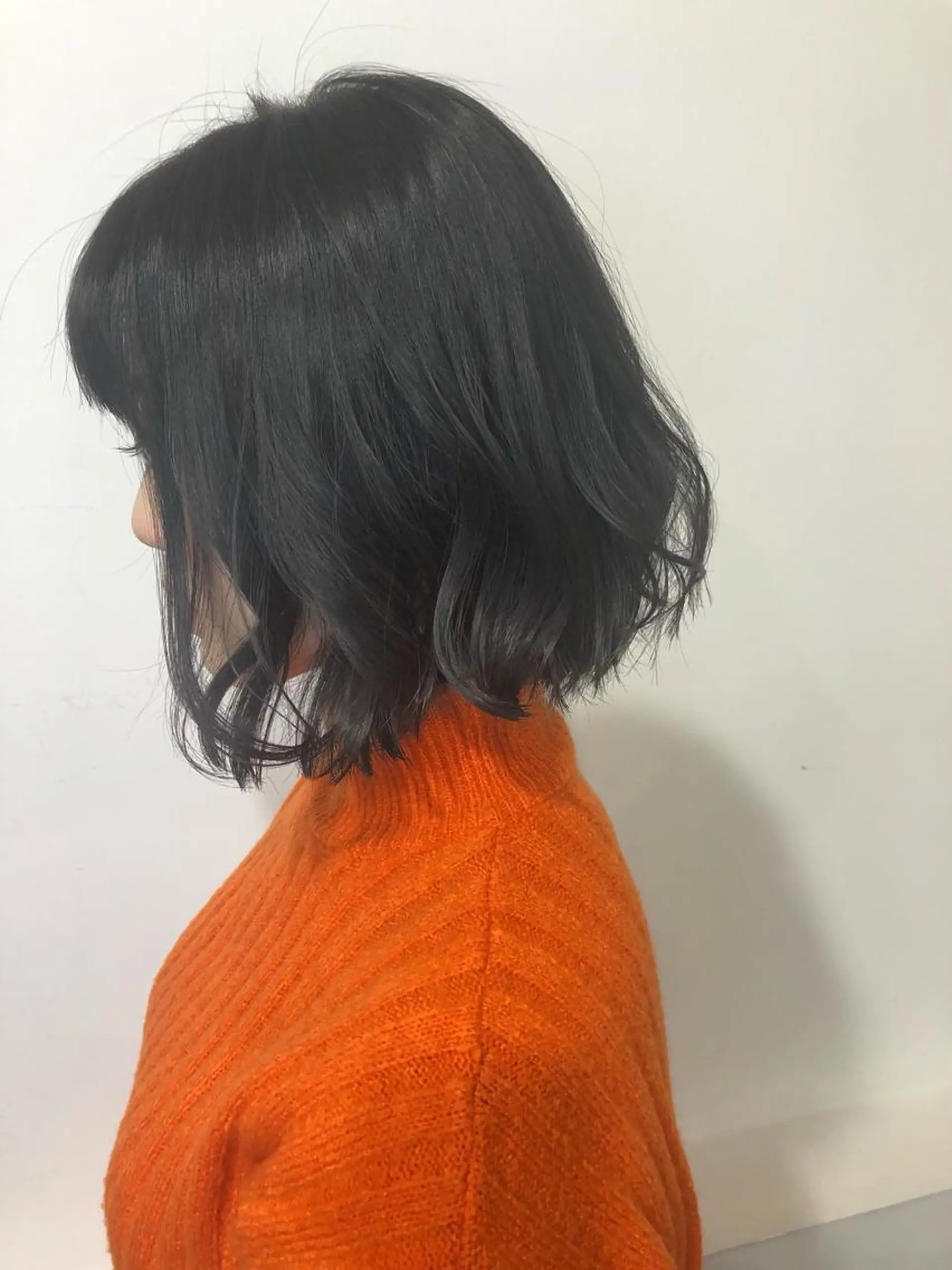 ミディアム カラー ミディアムパーマ 似合わせカット 徳本 駿太のヘアスタイル