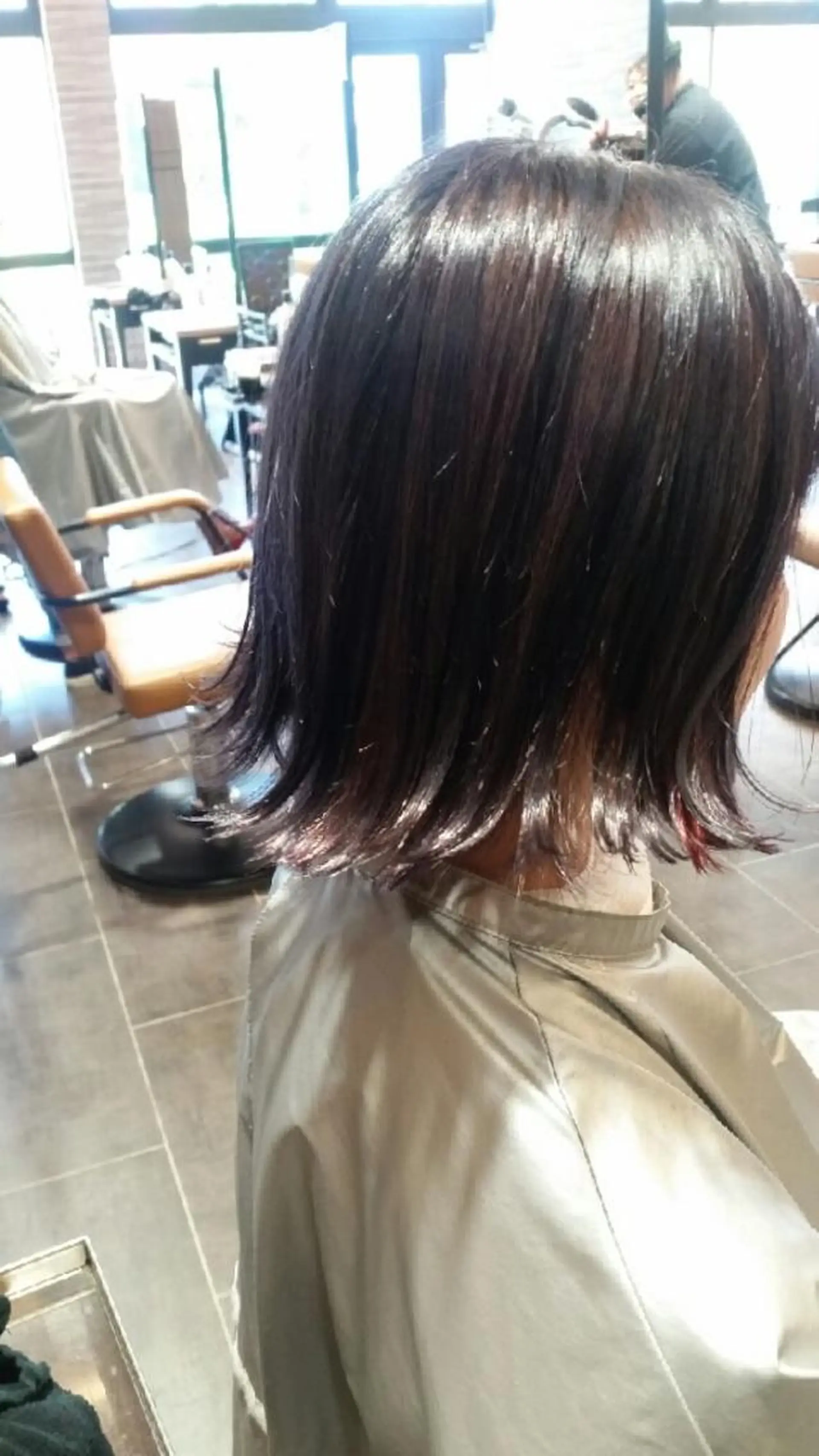 カラー 北野 親善のヘアスタイル