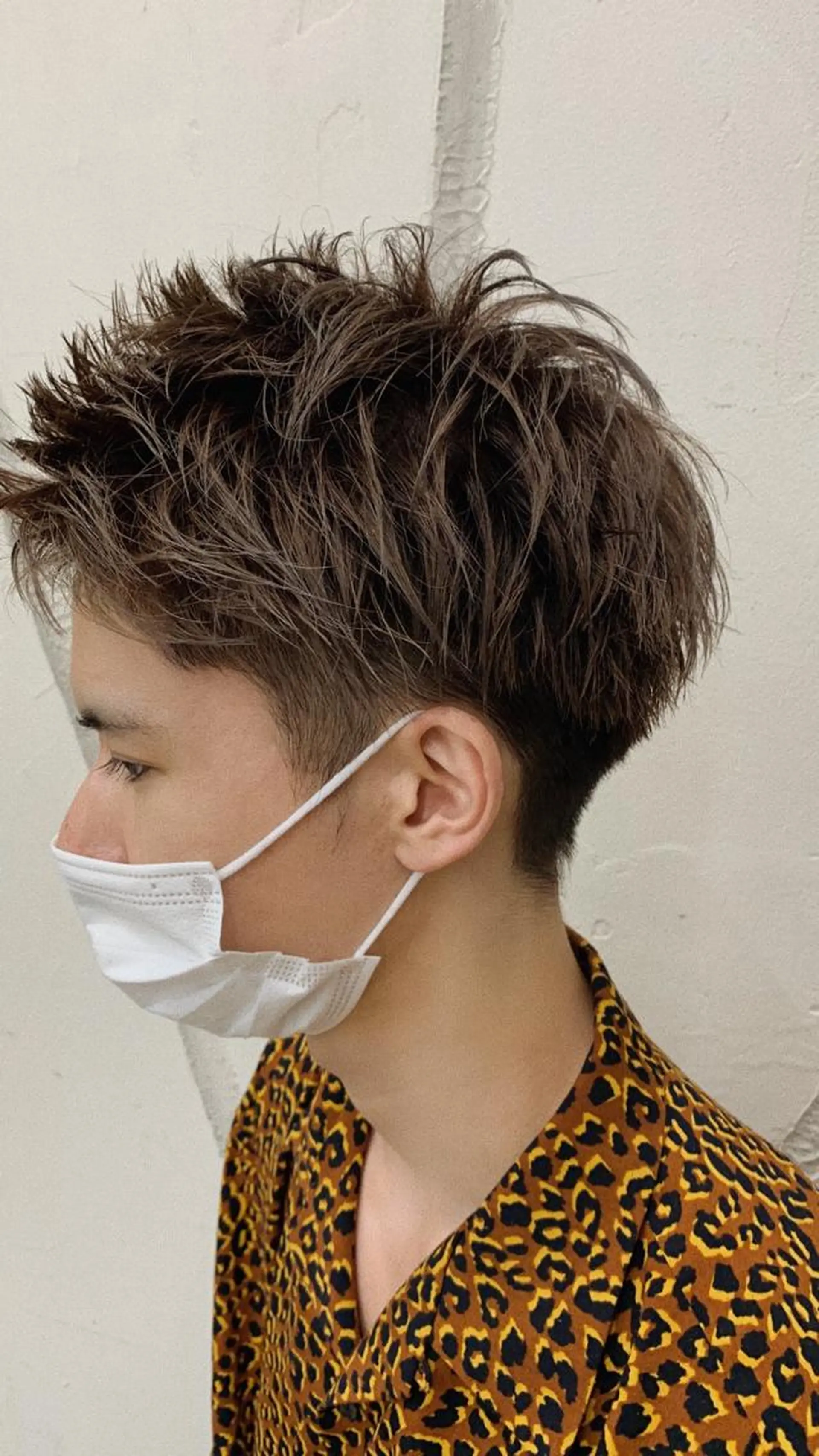 カラー メンズ fuka モデル募集のヘアスタイル