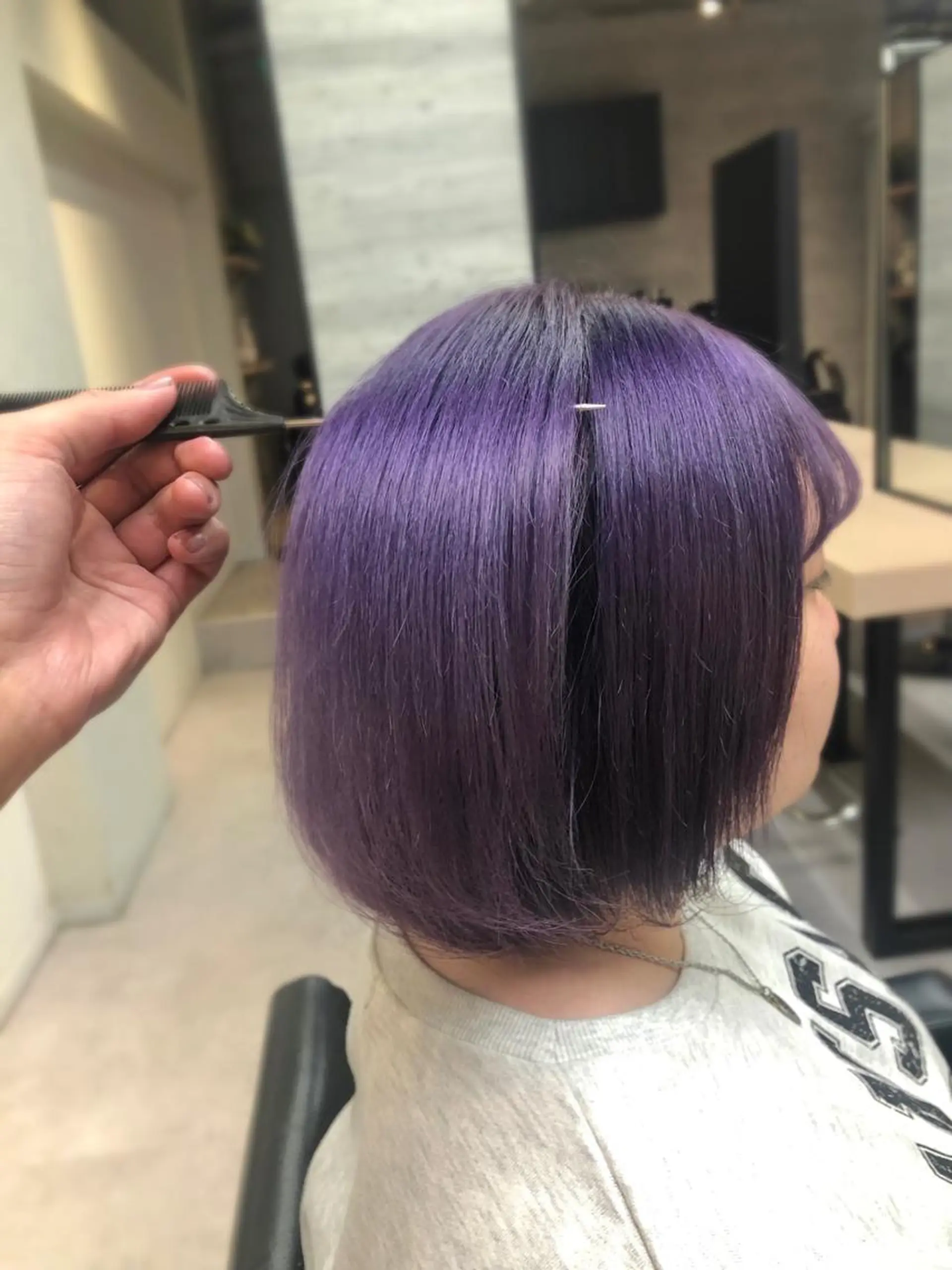 ショート カラー カット ヘアカラー トリートメント 🪞個室サロン/韓国 艶髪/keito🪞のヘアスタイル