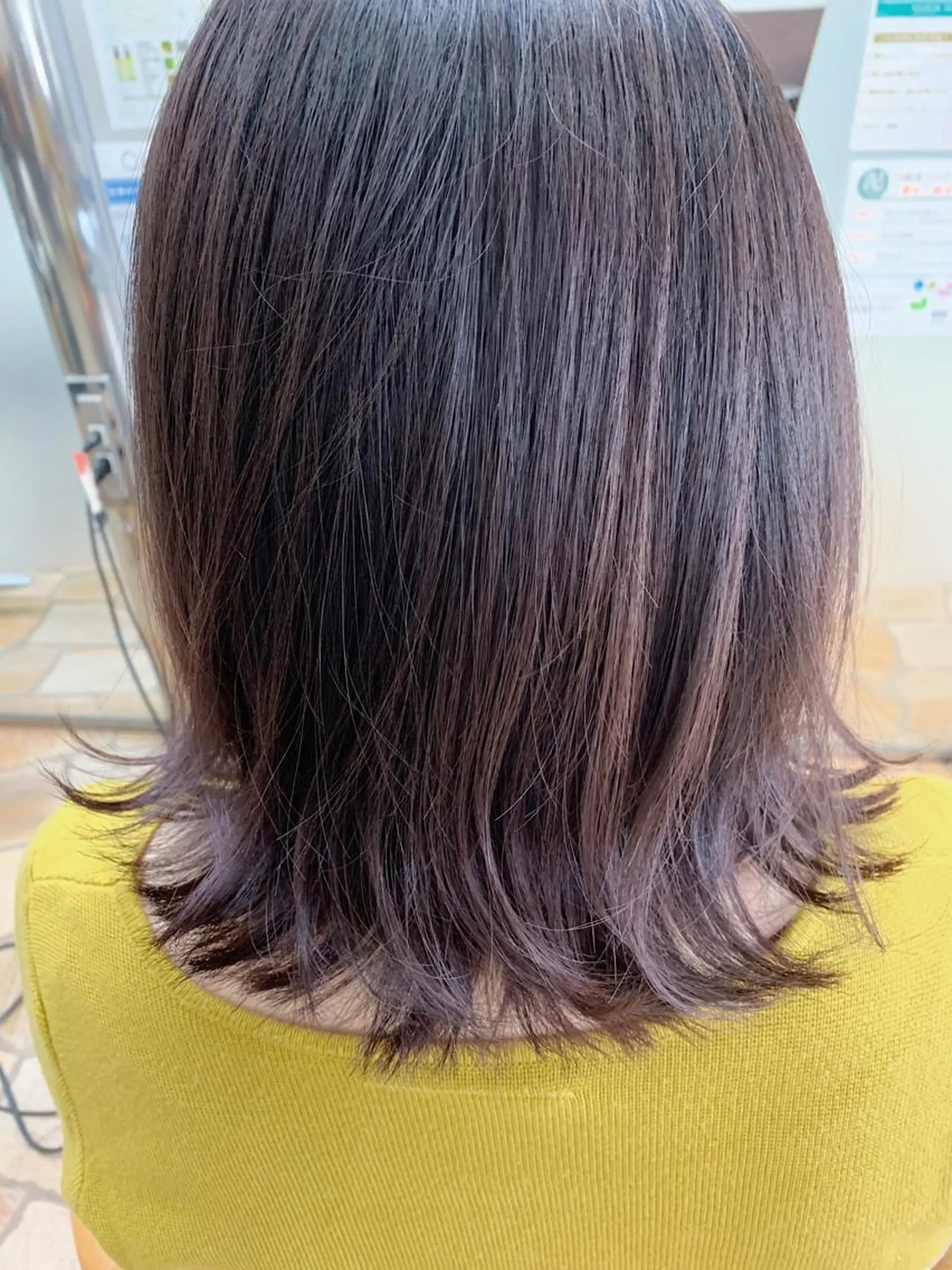 ミディアム カラー ヘアアレンジ グラデーションカラー ハットリ /北習志野のヘアスタイル