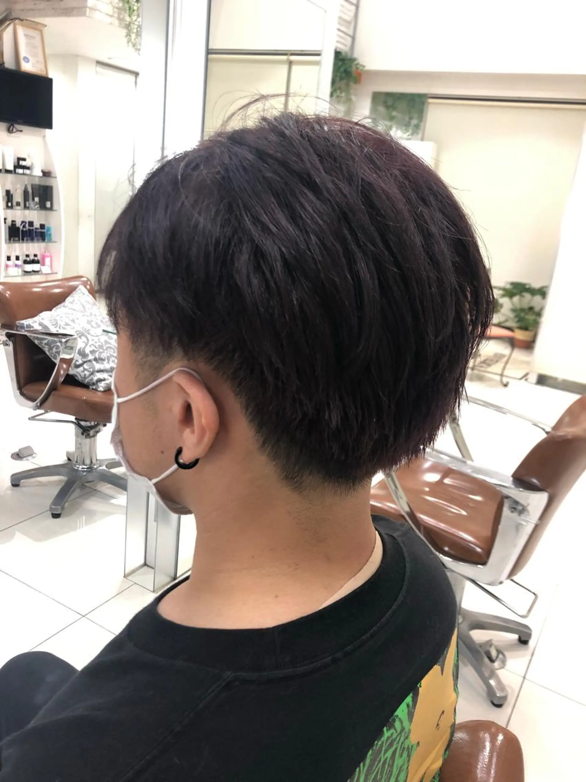 カラー メンズ 下四日市 翠のヘアスタイル