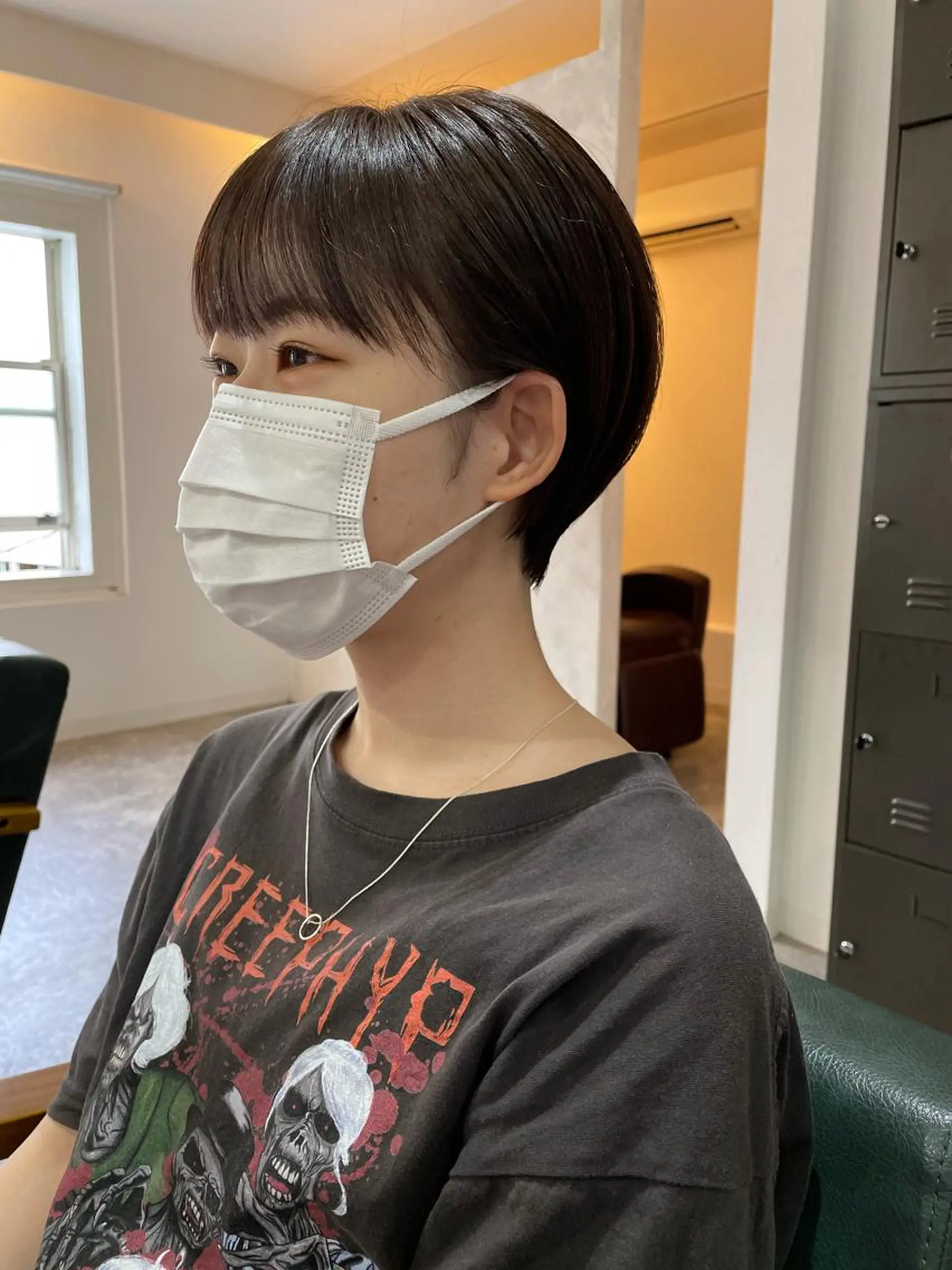 ショート カラー パーマ ヘアアレンジ メンズ キッズ ネイル マツエク・マツパ マッシュ ショートヘア ショートネイル カット ヘアカラー トリートメント パーマ/透明感カラー /ボブ/吉田一生のヘアスタイル