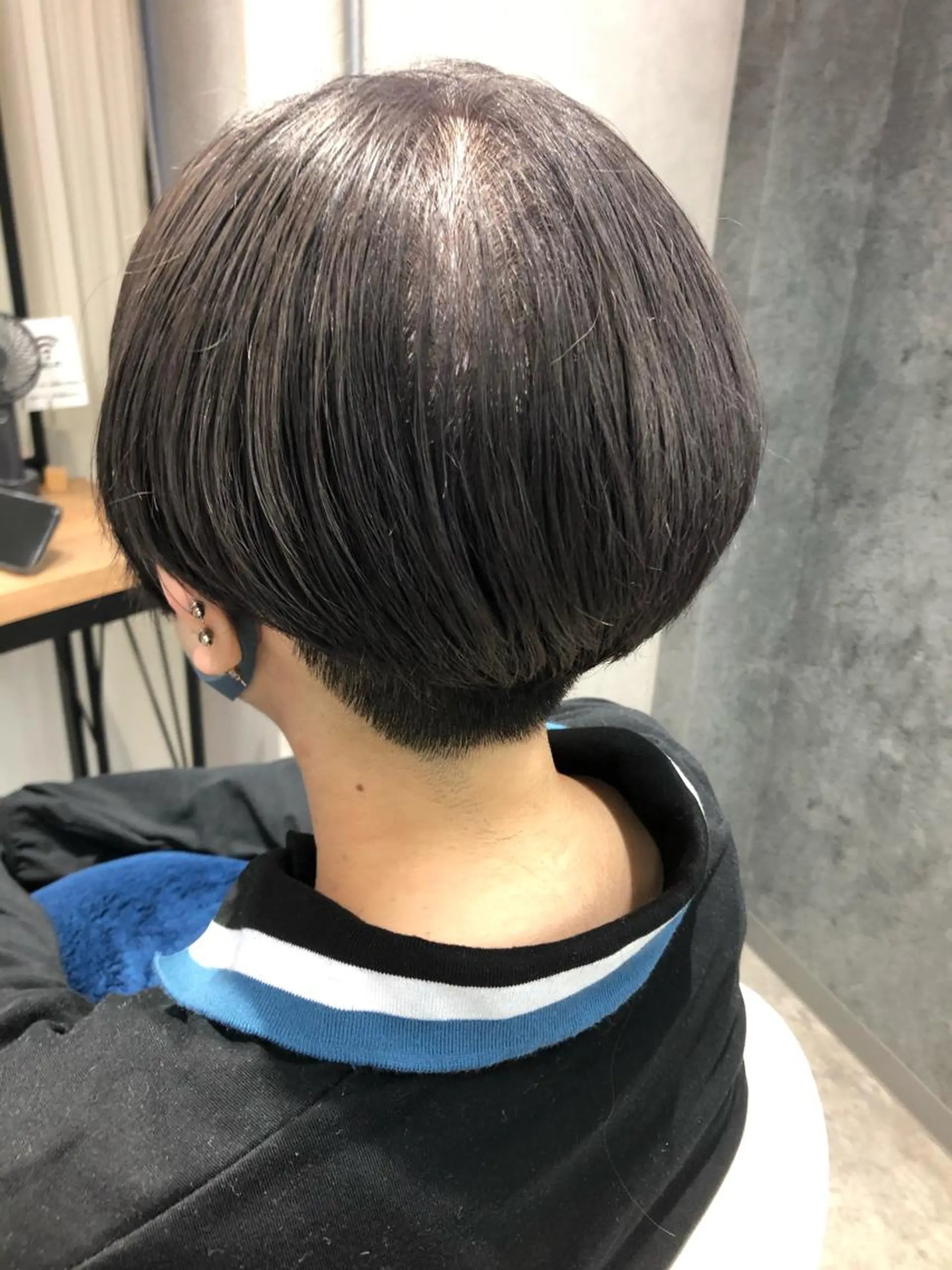 ショート カラー ハンサムショート グレージュ ショートヘア Noy所属・Noyヨシモト ヒロトのヘアスタイル