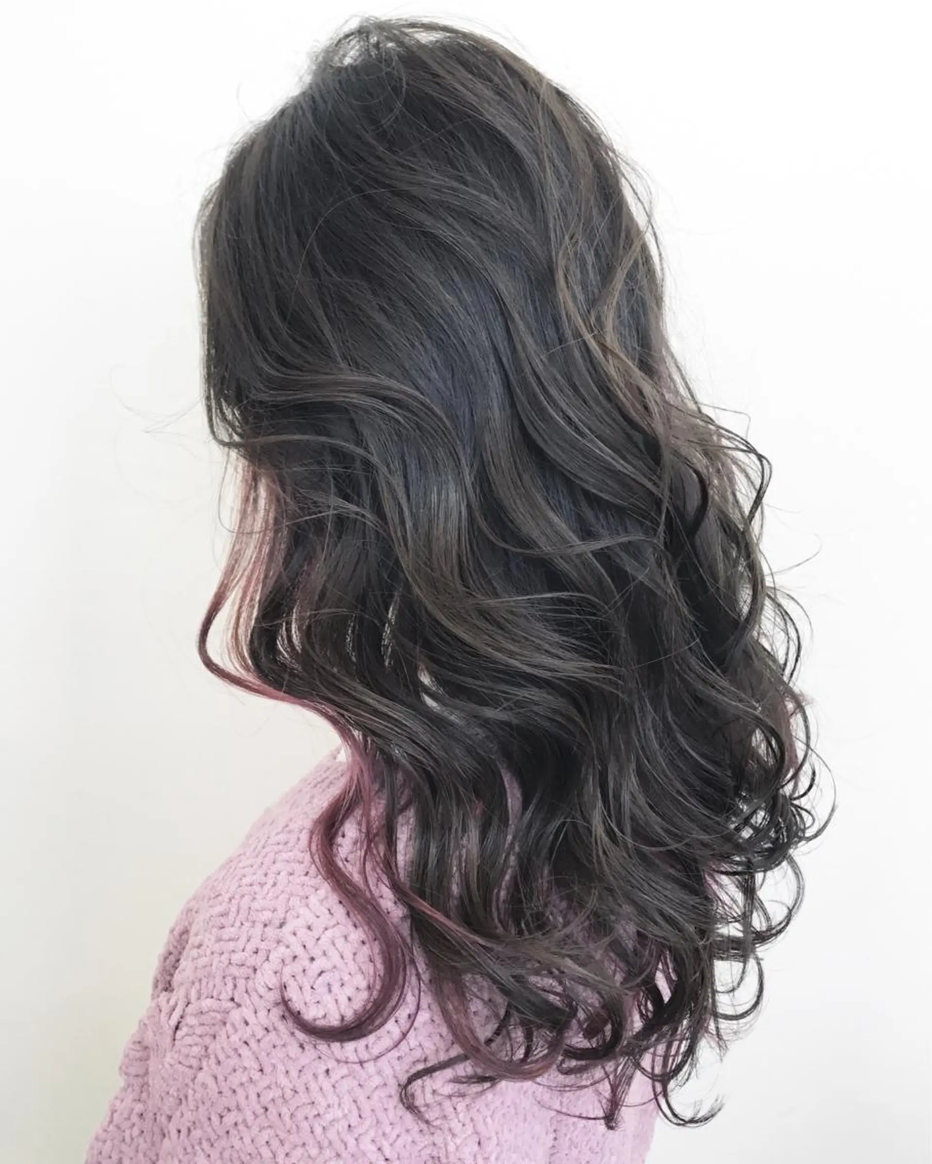 セミロング カラー インナーカラー 髪質改善サロン 心斎橋ARCHEのヘアスタイル