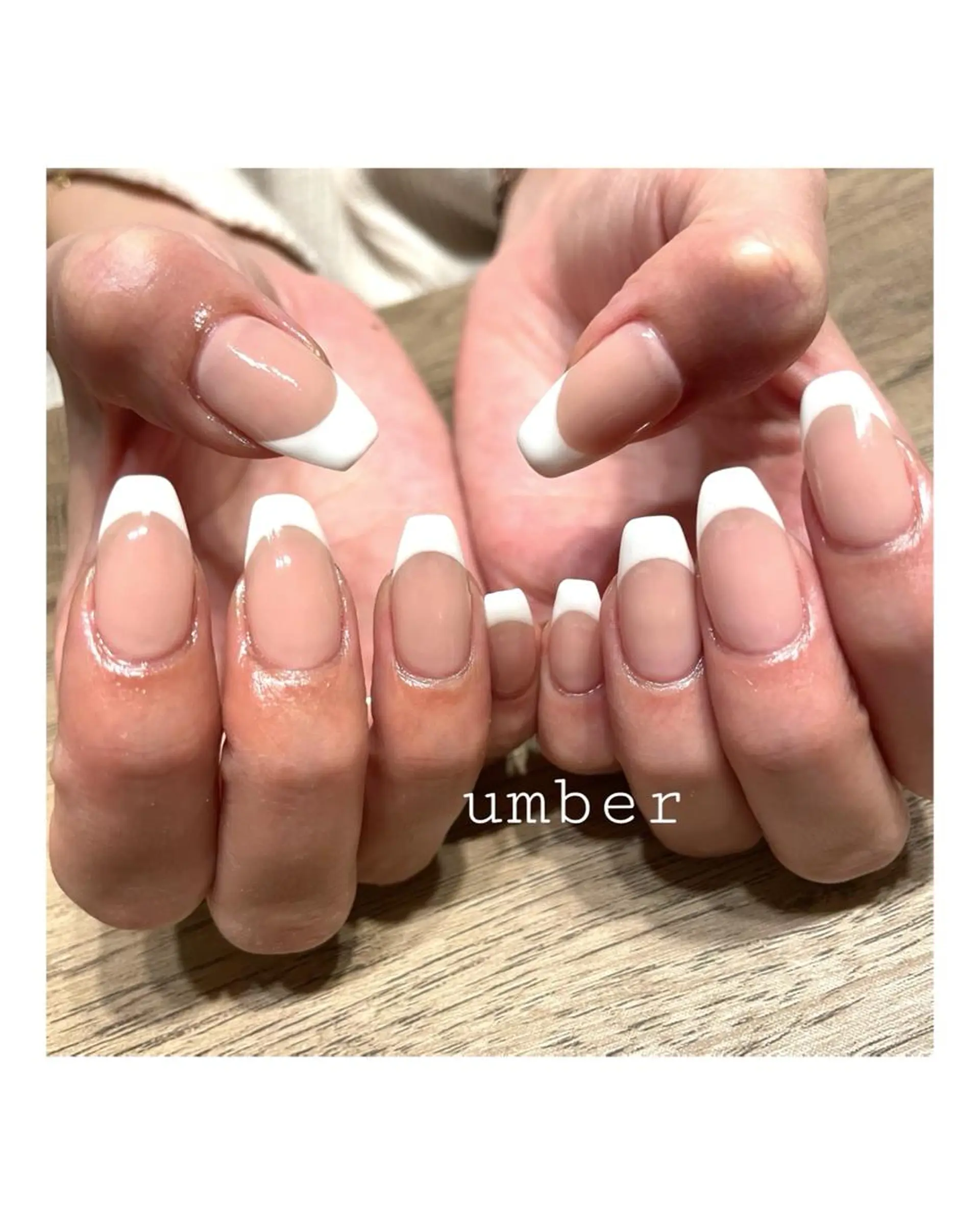 ネイル クリアネイル フラッシュネイル フットネイル フレンチネイル マグネットネイル ハンドネイル umber 三茶1分のネイルデザイン