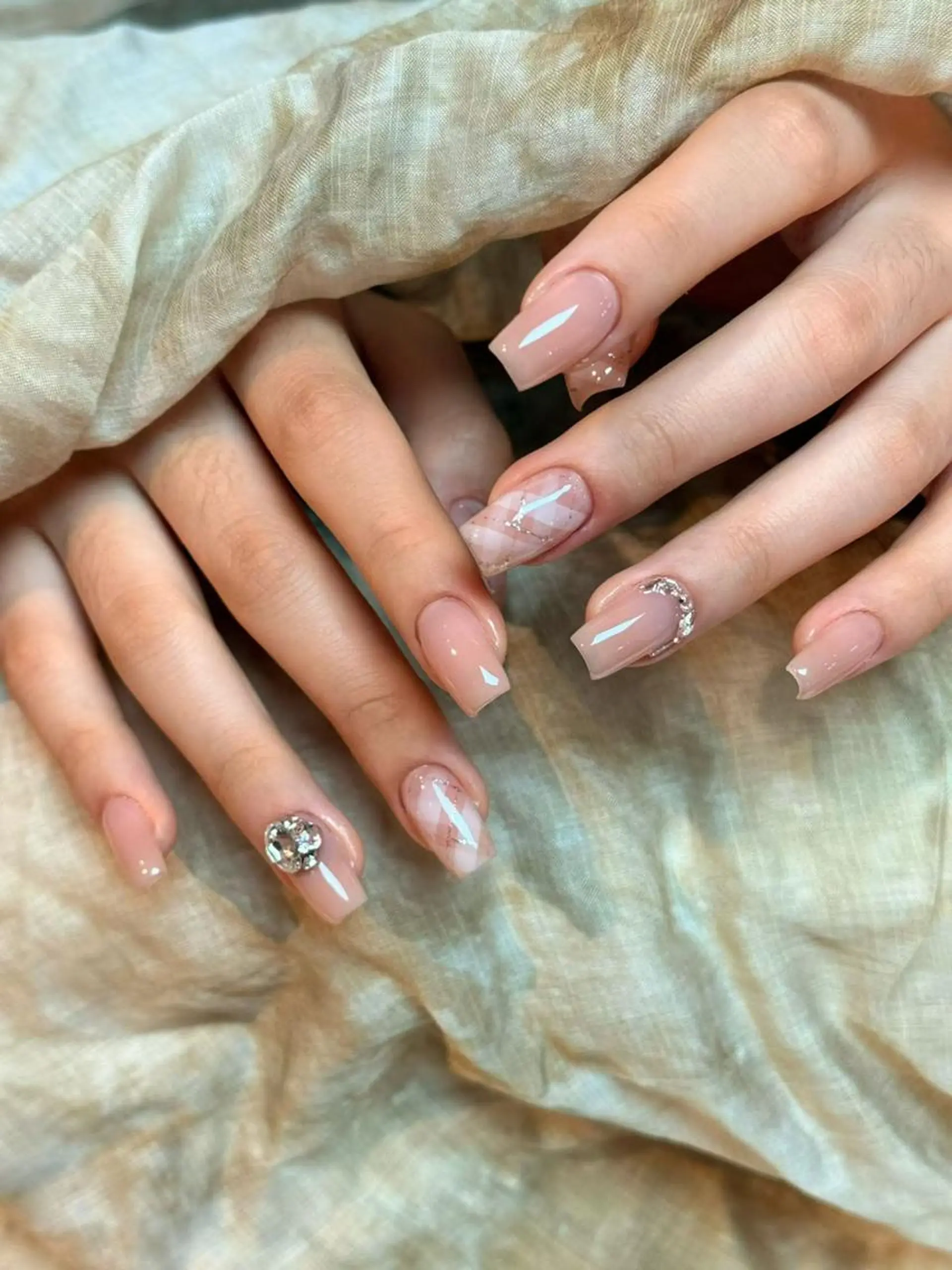 ネイル ハンドネイル By moonネイル 🌷ワンホン/韓国風のネイルデザイン