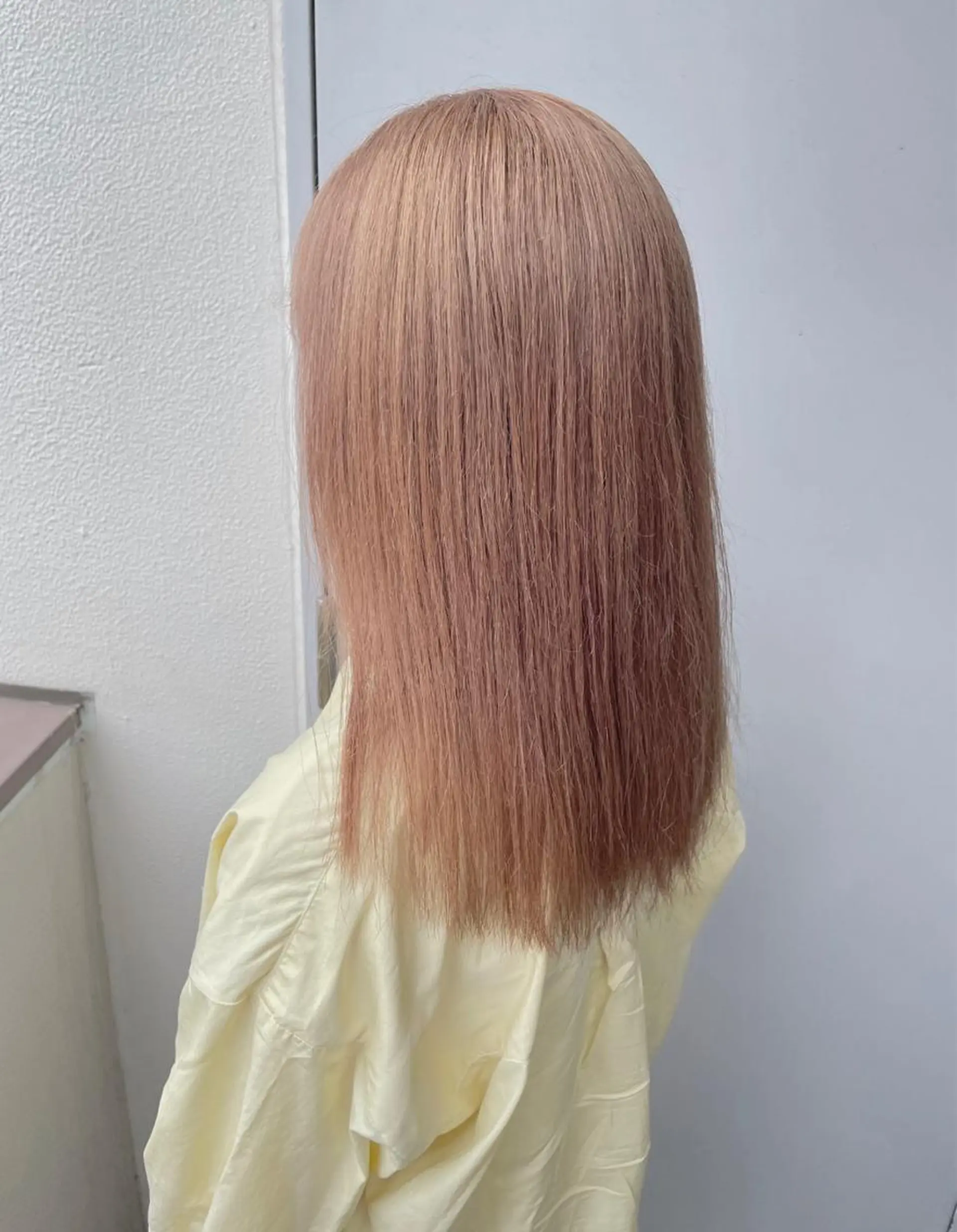 ロング カラー ヘアカラー トリートメント ヘッドスパ ヘアセット ベージュカラー💖 やすひろのヘアスタイル