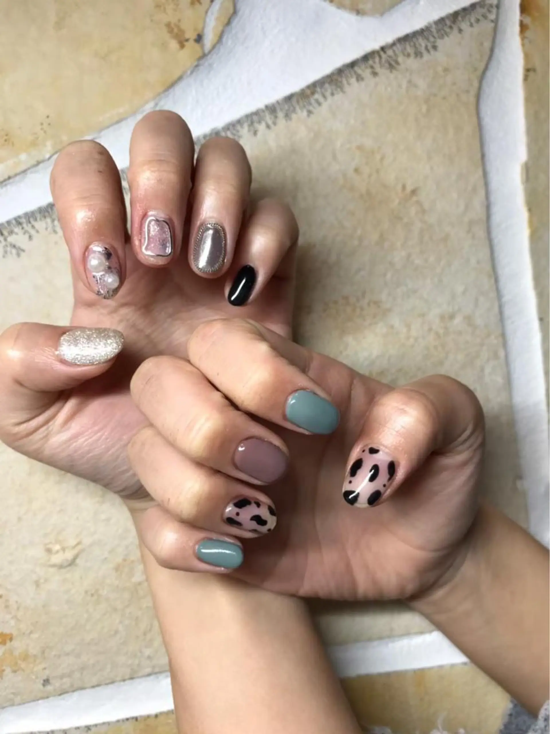 ネイル 韓国ヘア🕊村上 ののこ🕊のヘアスタイル