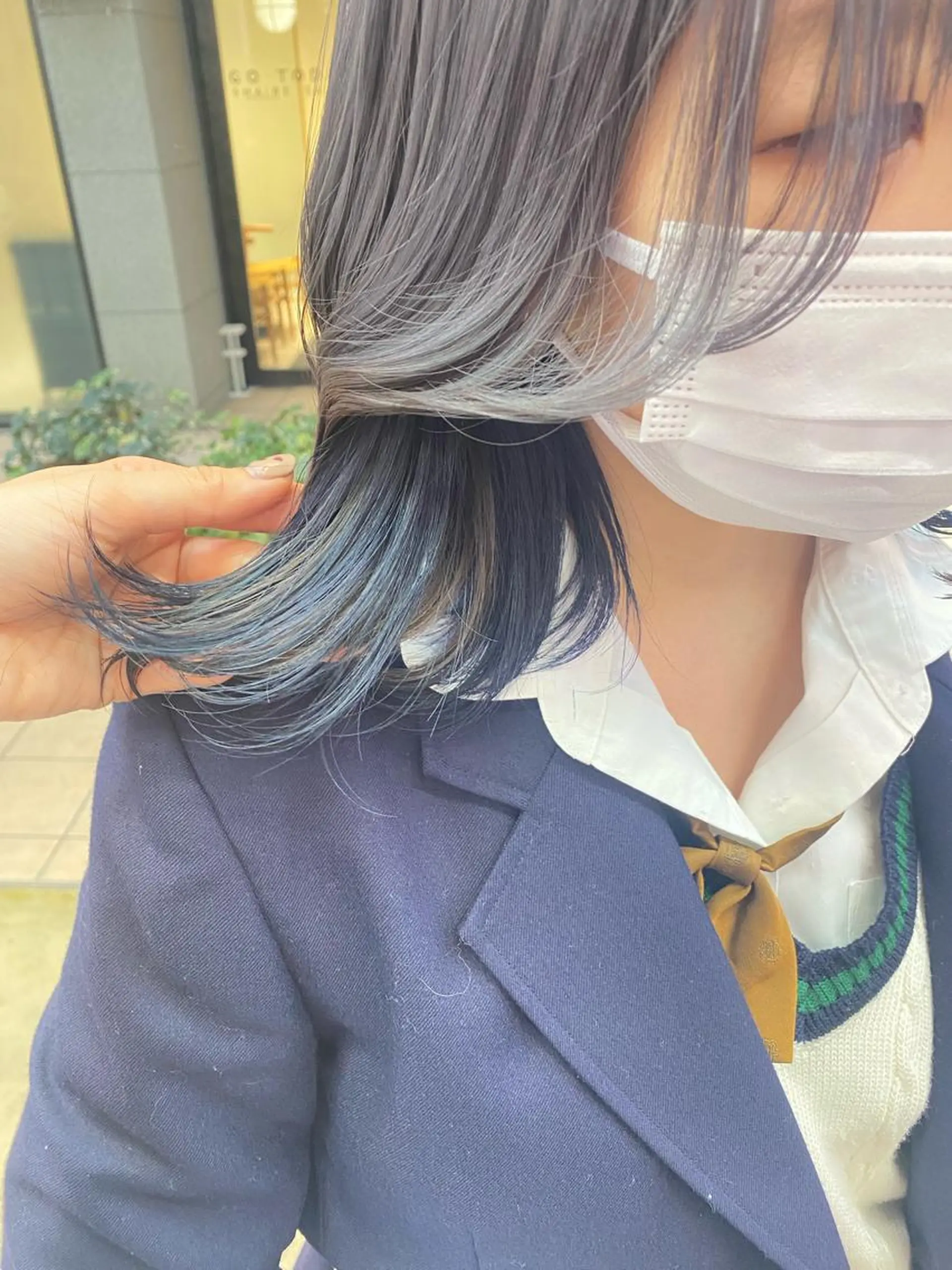 ミディアム カラー 💗💗韓国レイヤー yu-ki💗💗のヘアスタイル