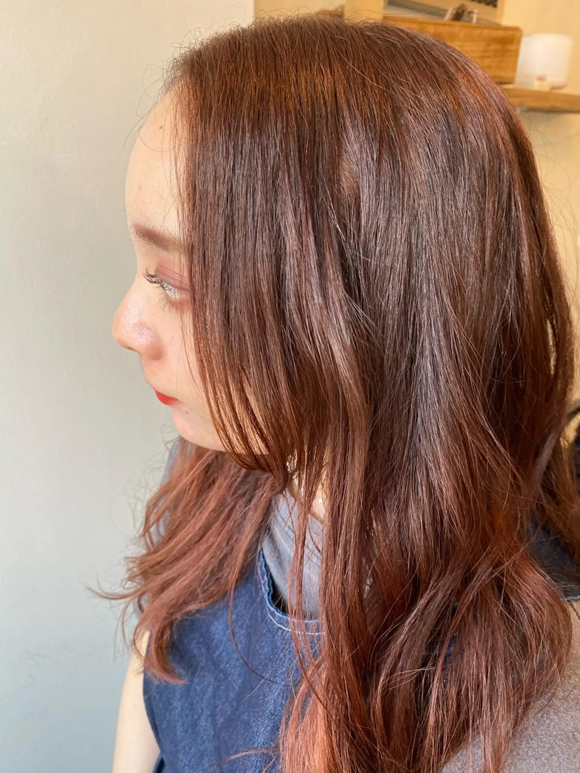 セミロング カラー ヘアアレンジ メンズ トリートメント 中江 柊のヘアスタイル