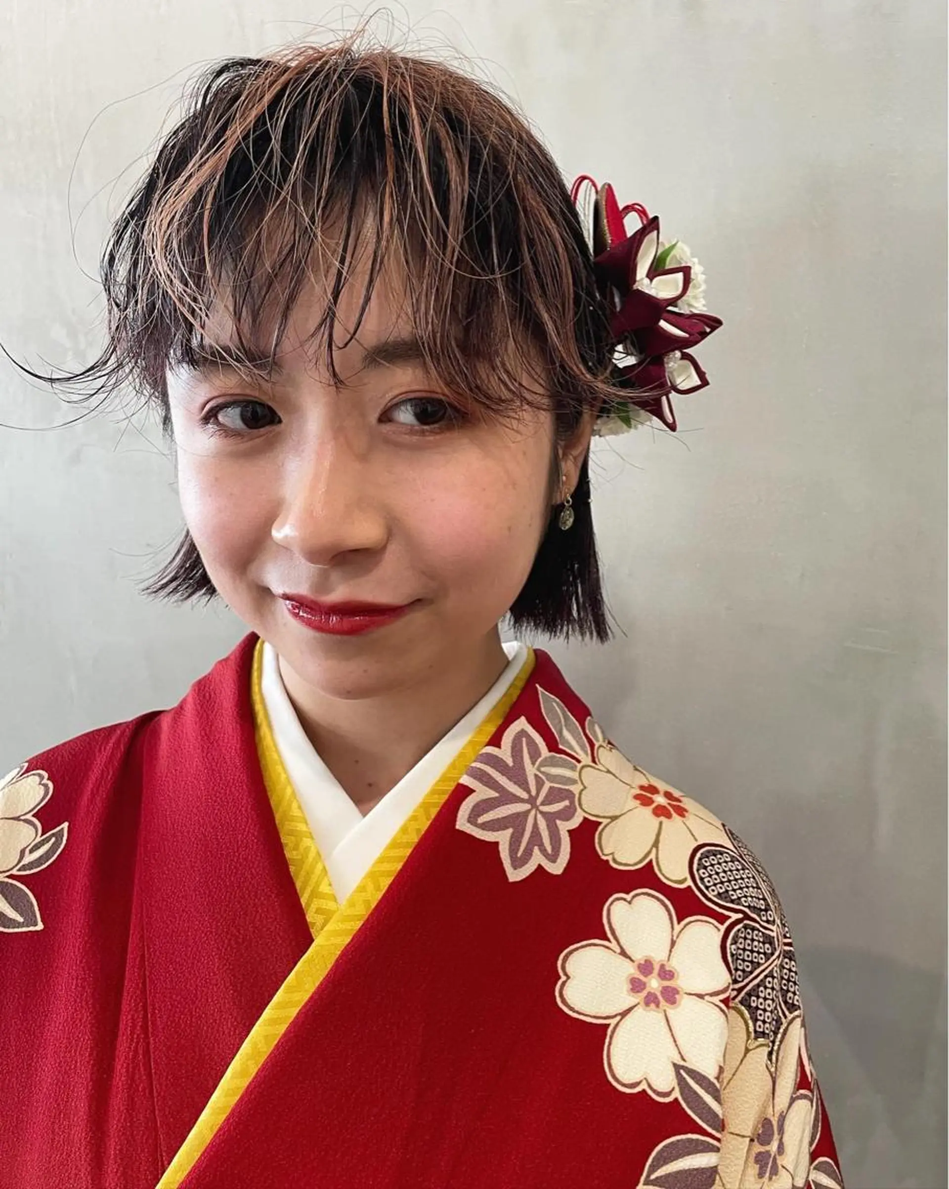 ショート カラー ヘアアレンジ 優作 〜圧倒的信頼〜のヘアスタイル