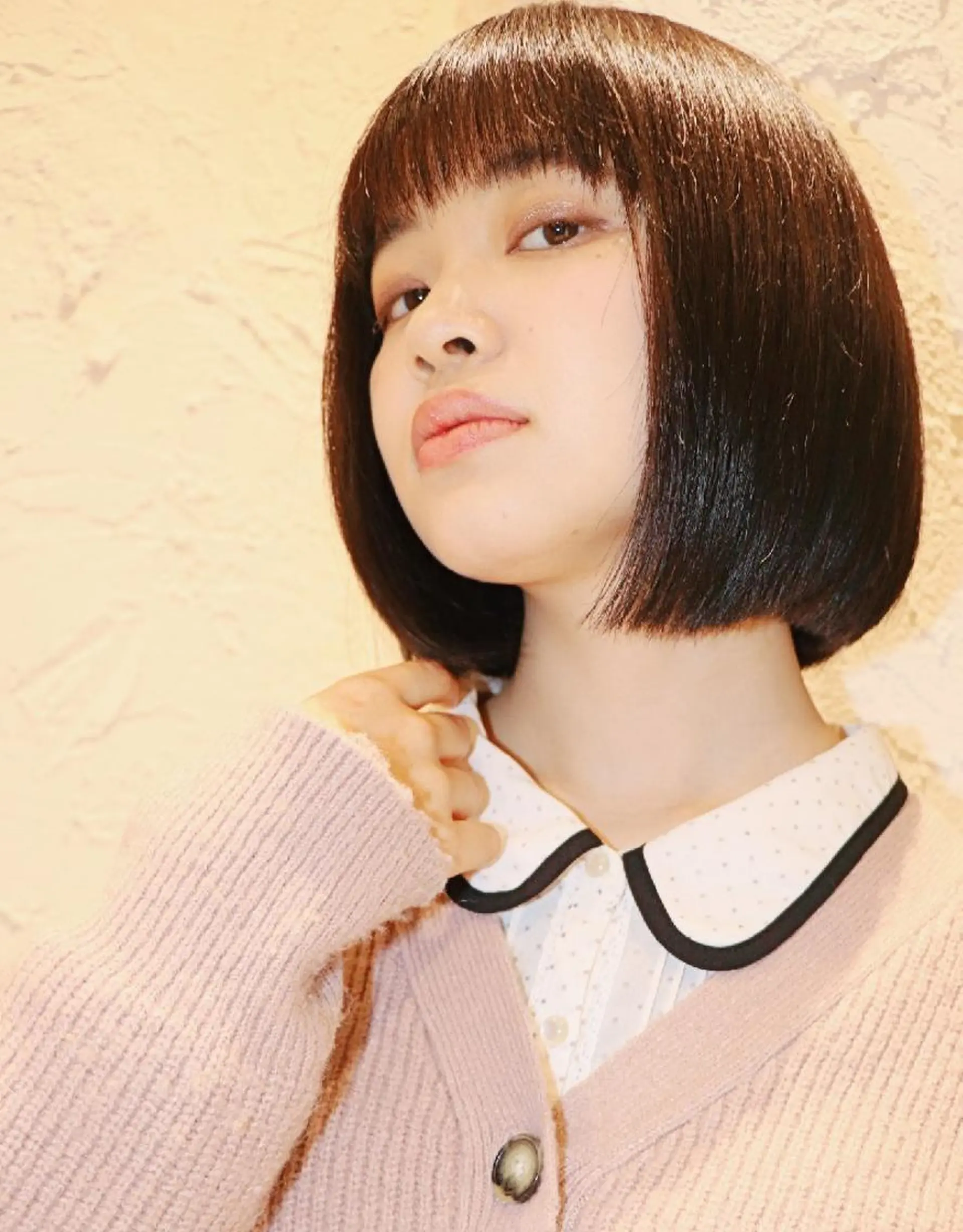 ショート カラー アディクシーカラー イルミナカラー カット LAMP HAIR  ランプヘアー所属・徳永 博志のヘアスタイル