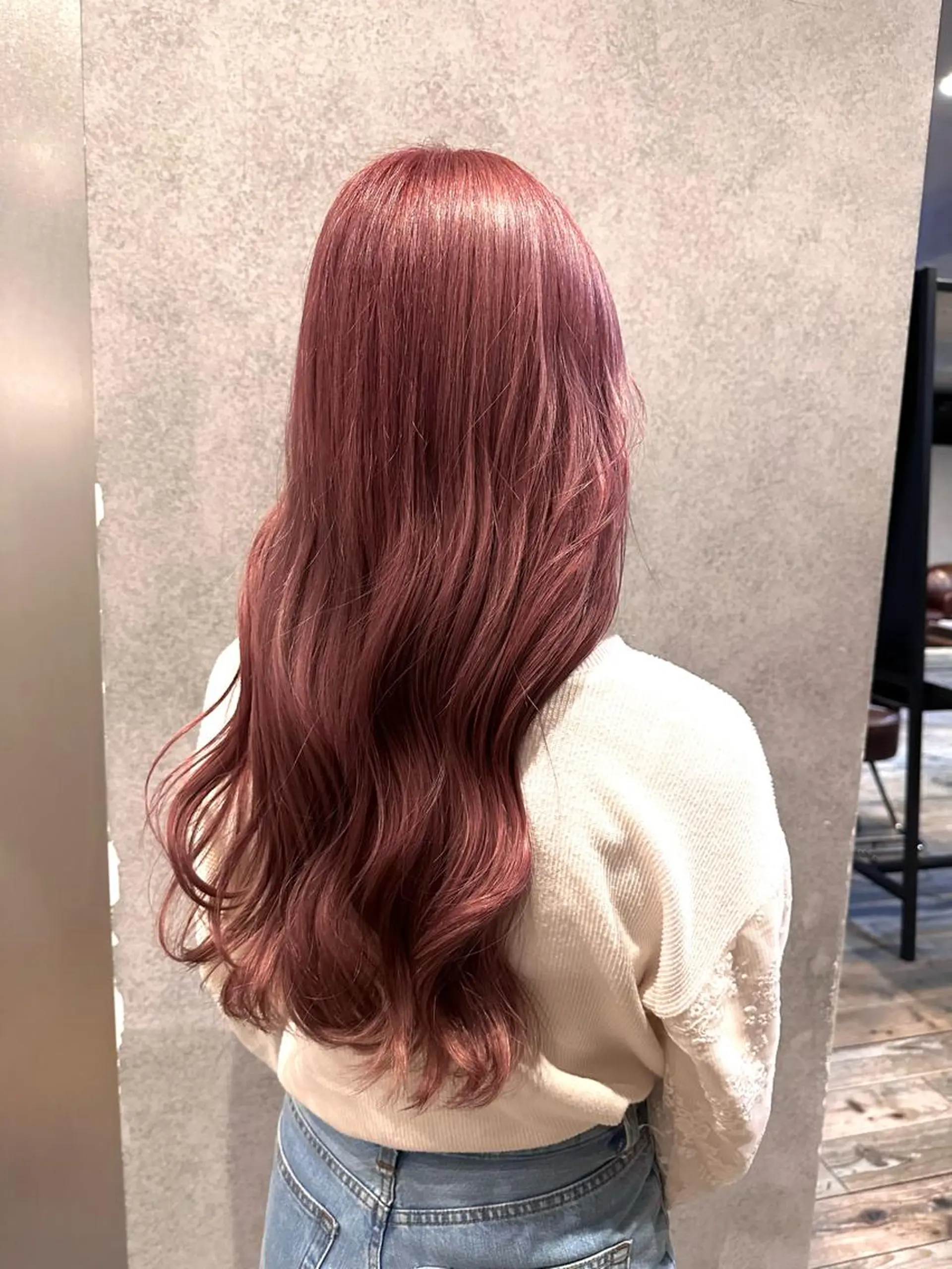 ロング カラー レディースカット/ シュドウヒナタ🐰のヘアスタイル