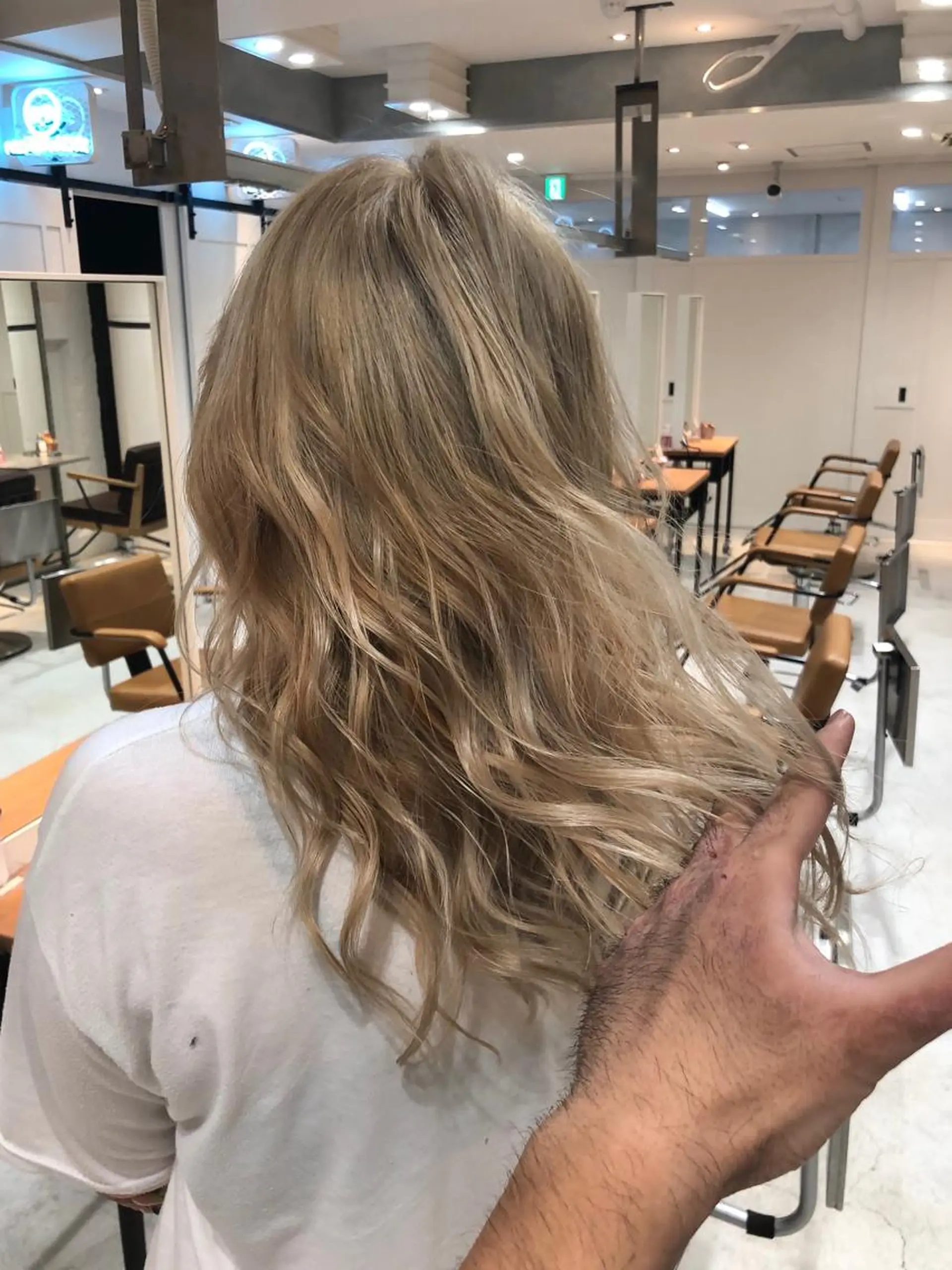 ロング カラー welring hair salonのヘアスタイル