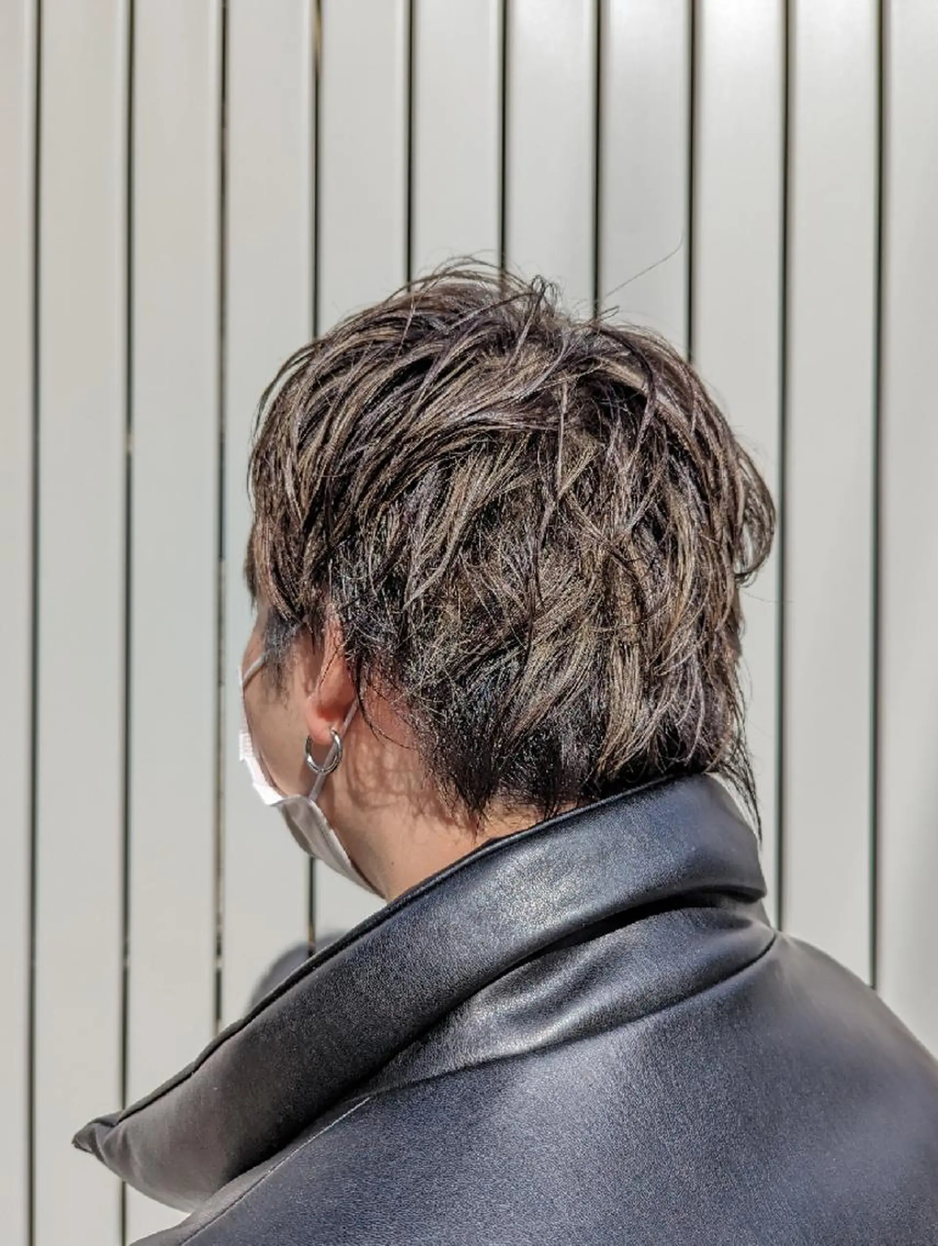 ショート カラー メンズ WARREN・TRICOMI NEW YORK 表参道店所属・ハイライト/白髪ぼか し/透明感/惇平のヘアスタイル