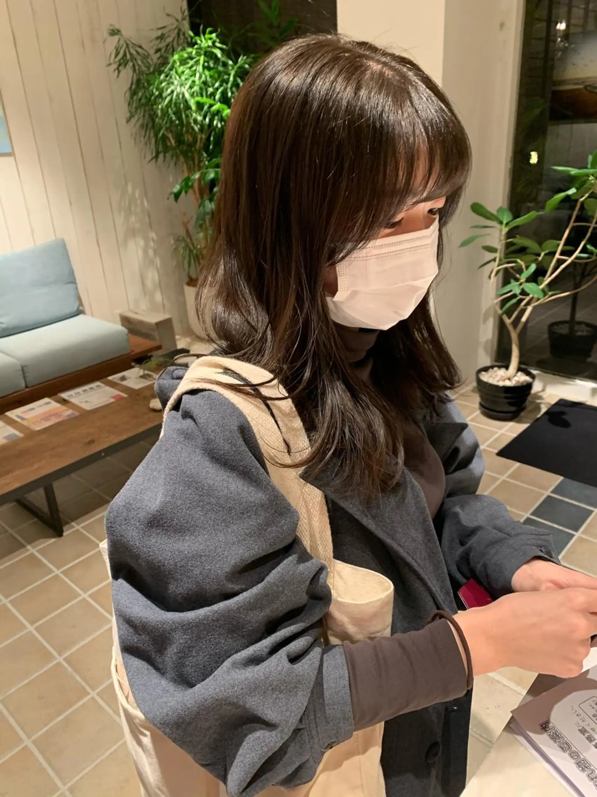 セミロング カラー 【ロングウルフカット 姫カット】伊藤裕哉のヘアスタイル