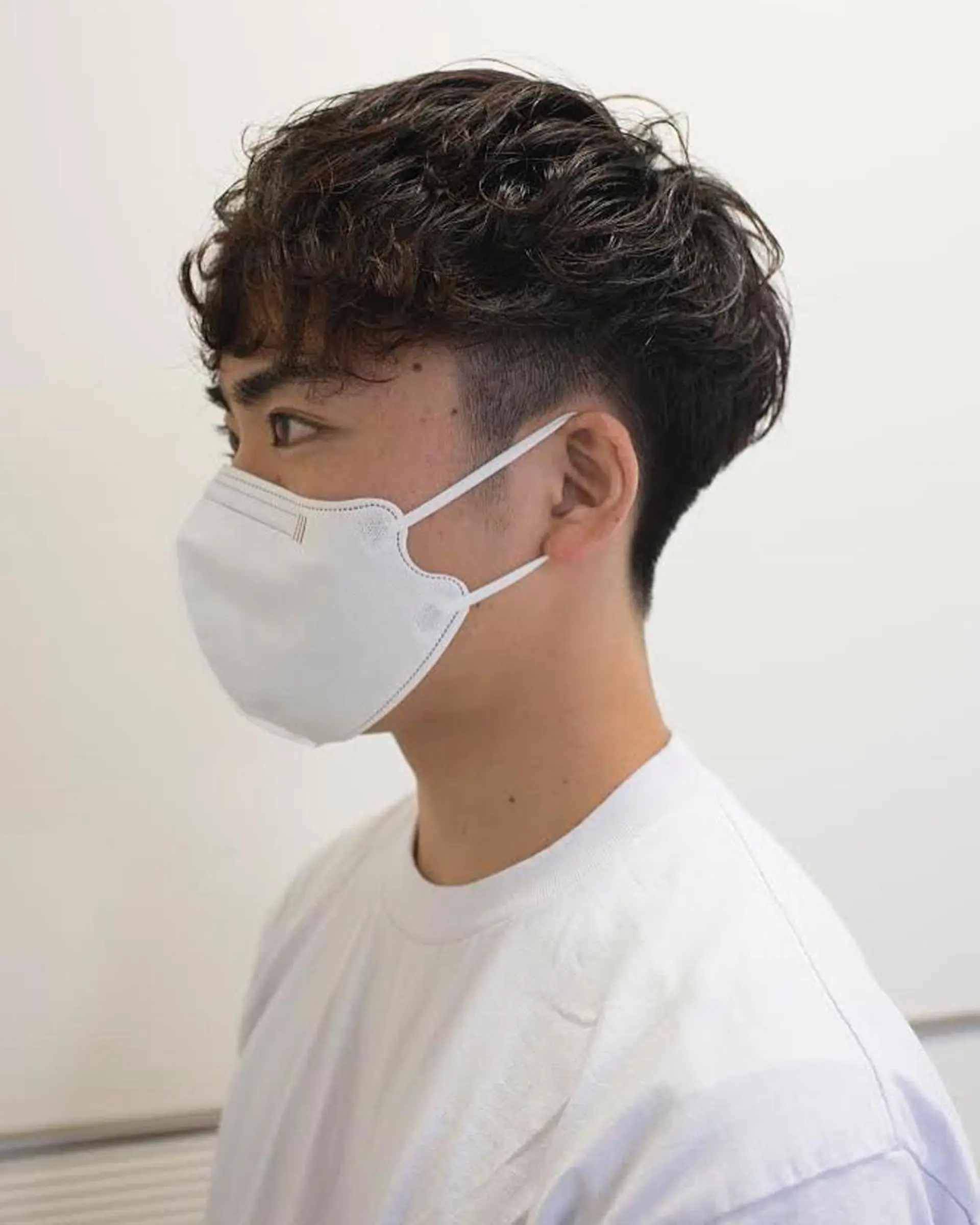 パーマ メンズ 千葉 慎也のヘアスタイル
