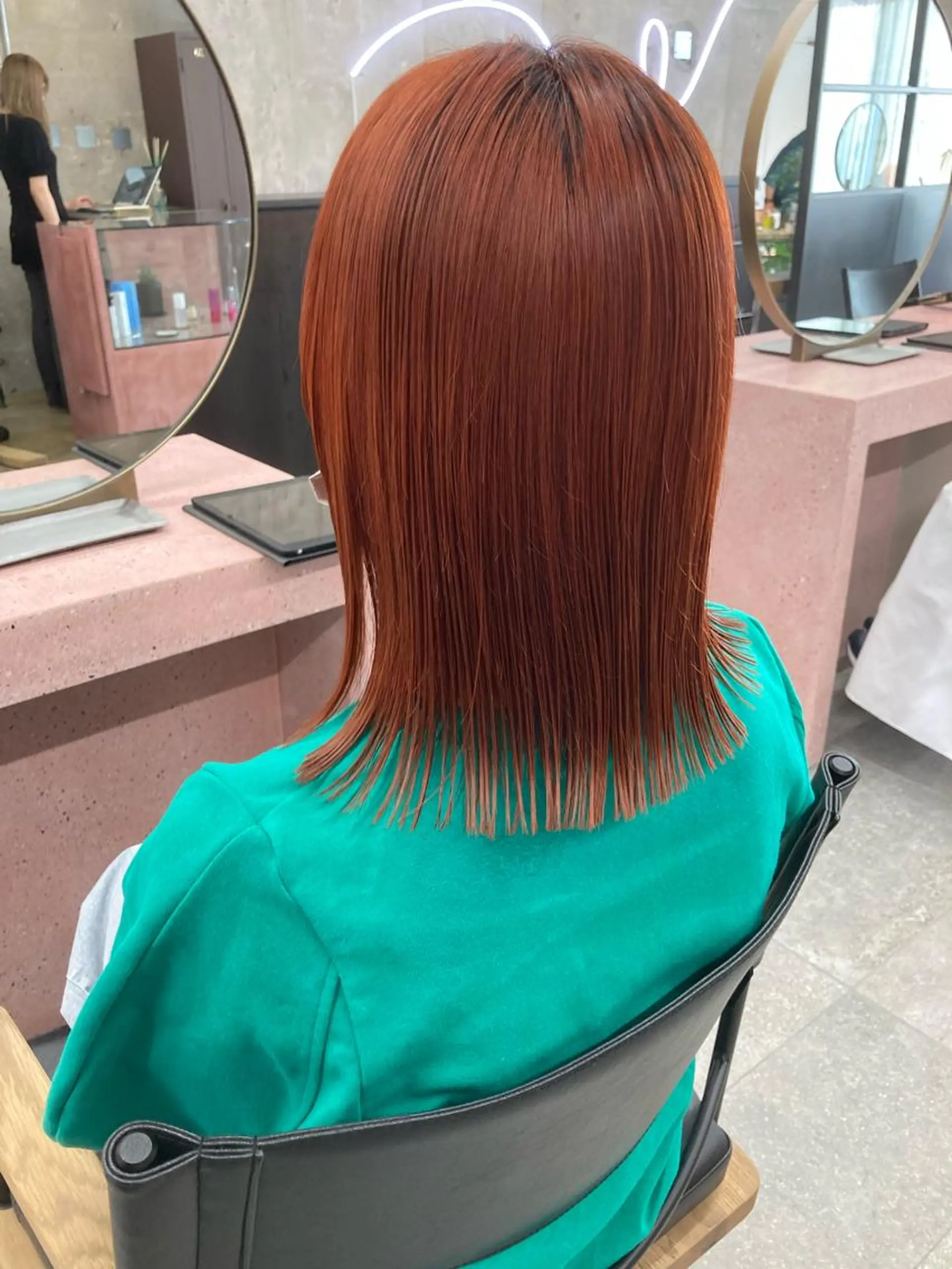 ミディアム カラー カット ヘアカラー トリートメント 小木曽智美 /ボブ/ショートのヘアスタイル