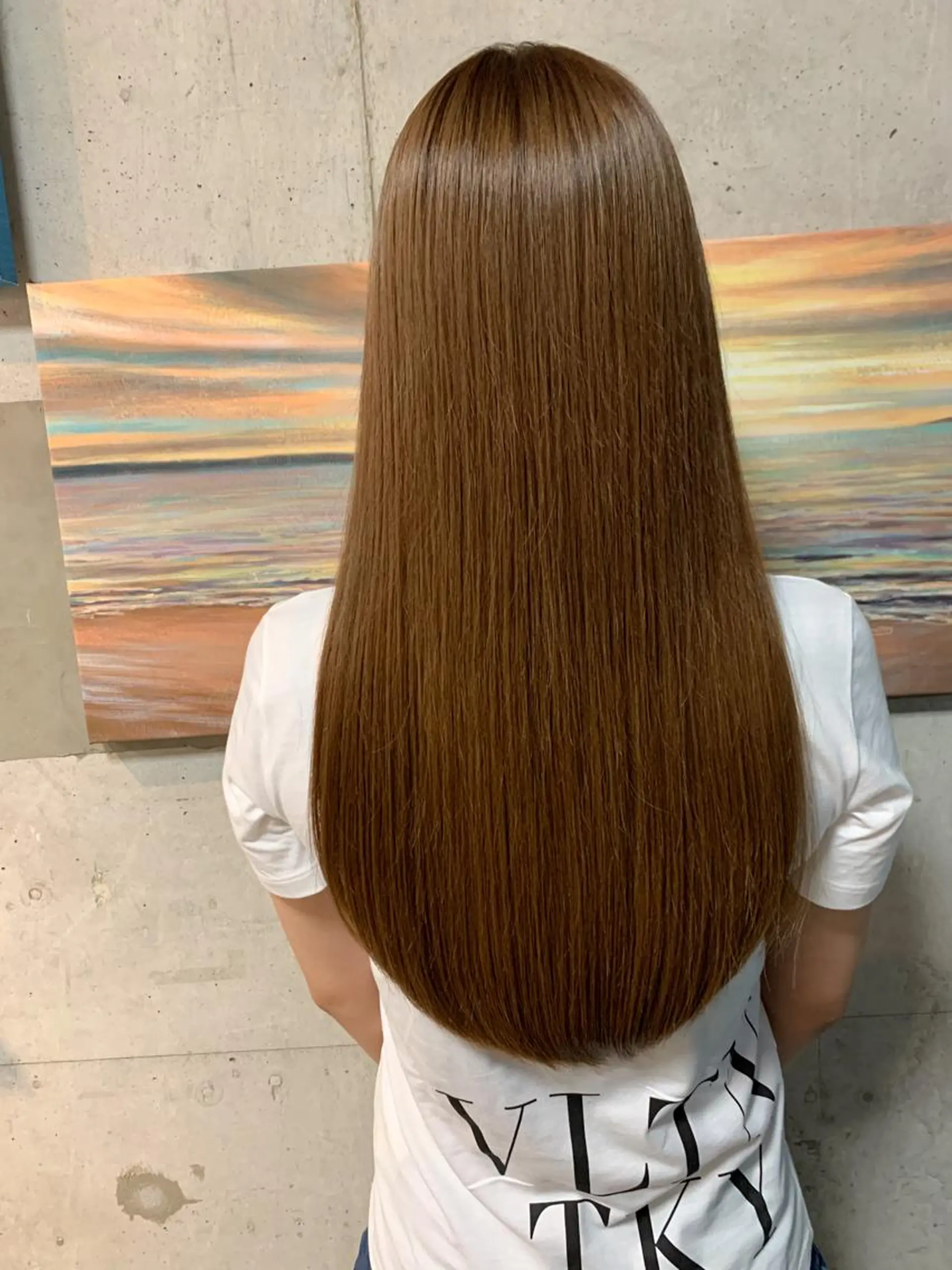 ロング カラー トリートメント Beach 代表 KENTAのヘアスタイル