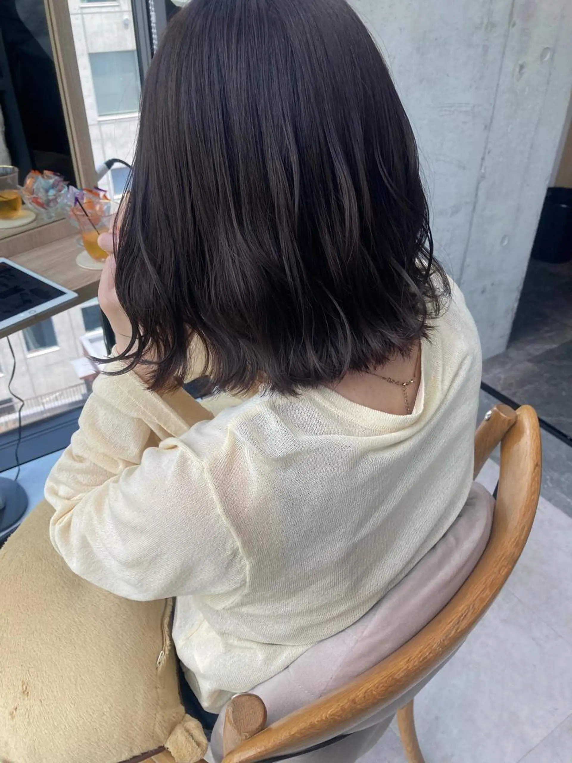 ショート ✨色持ちの良い艶 カラー✨蟹江真世のヘアスタイル