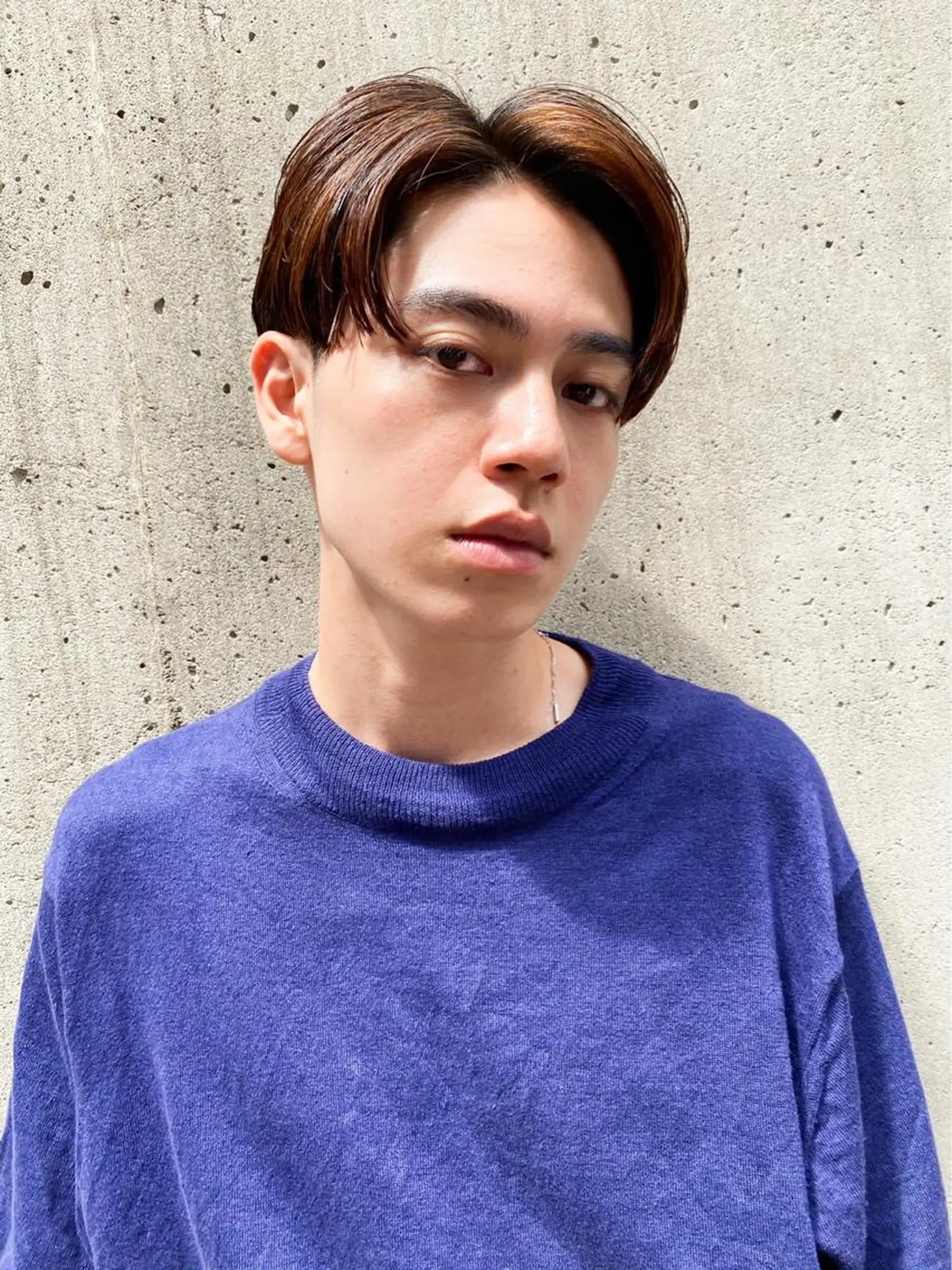 ショート メンズ カット お洒落ベージュ🤎 代官山shibukiのヘアスタイル