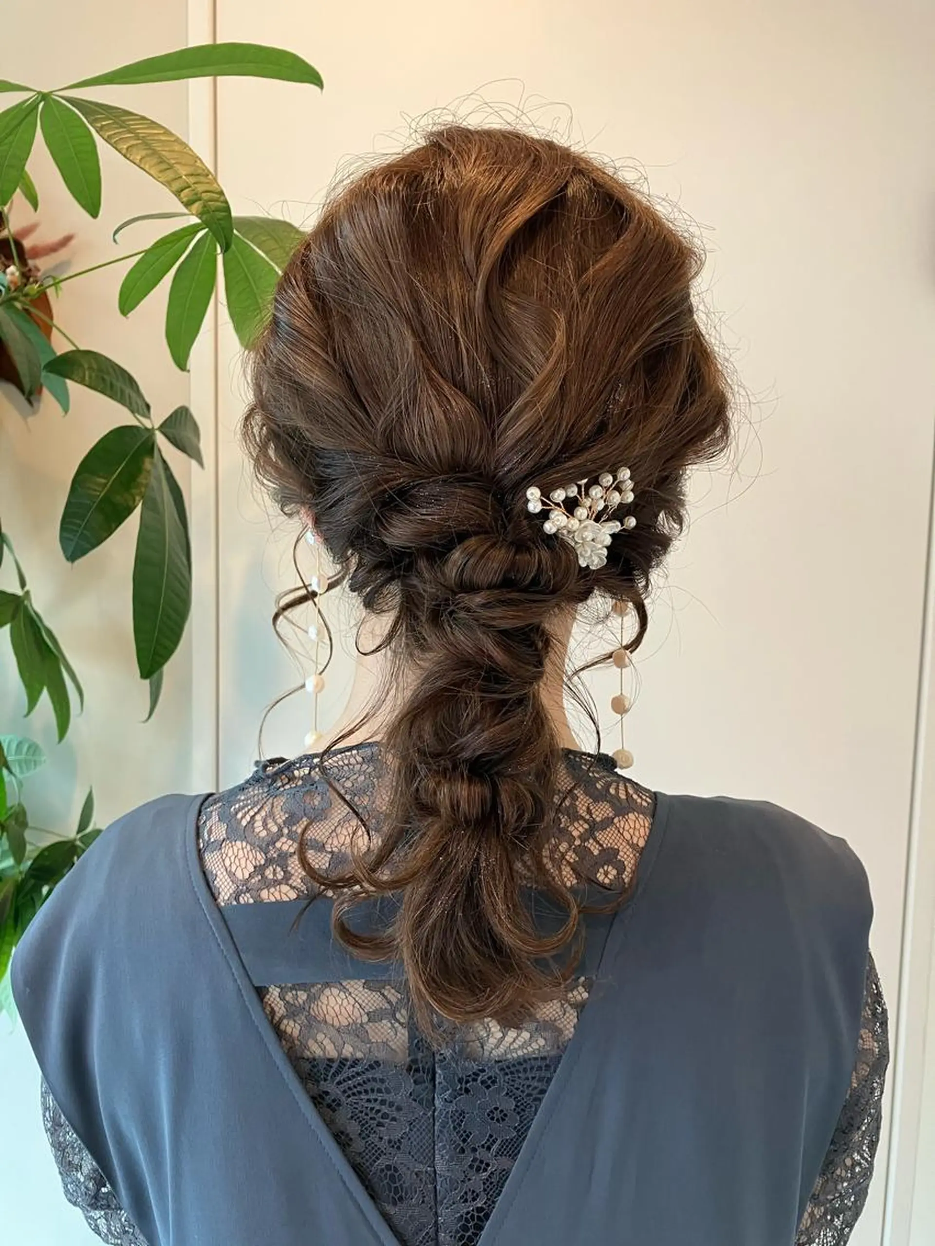 ヘアアレンジ 結婚式・ブライダル Hair&Make Nahoのマツエク・マツパデザイン