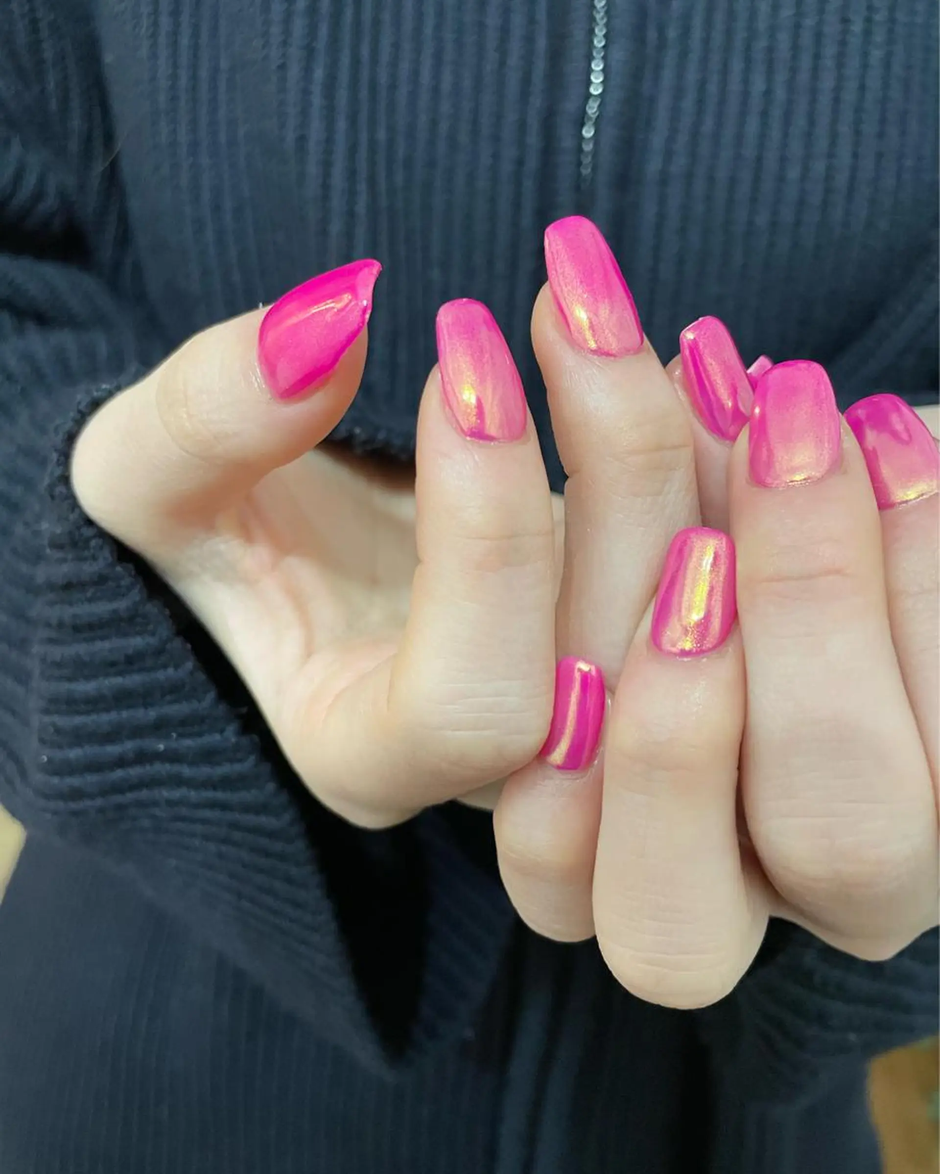 ネイル オーロラネイル ハンドネイル フットネイル kiii.__ ✴︎*のネイルデザイン