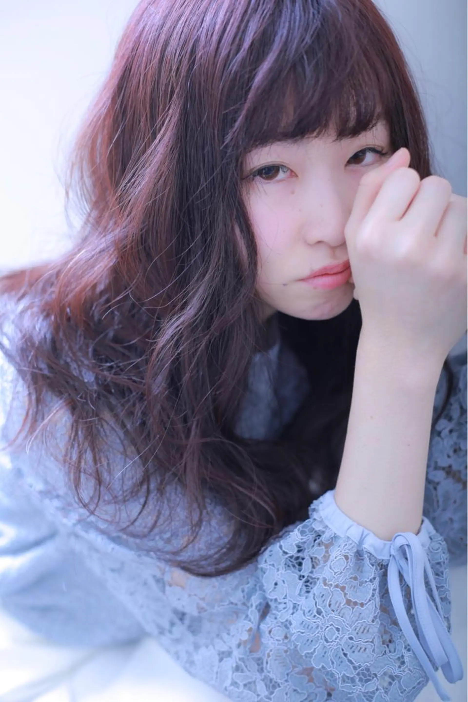 ロング 伊藤 裕貴のヘアスタイル