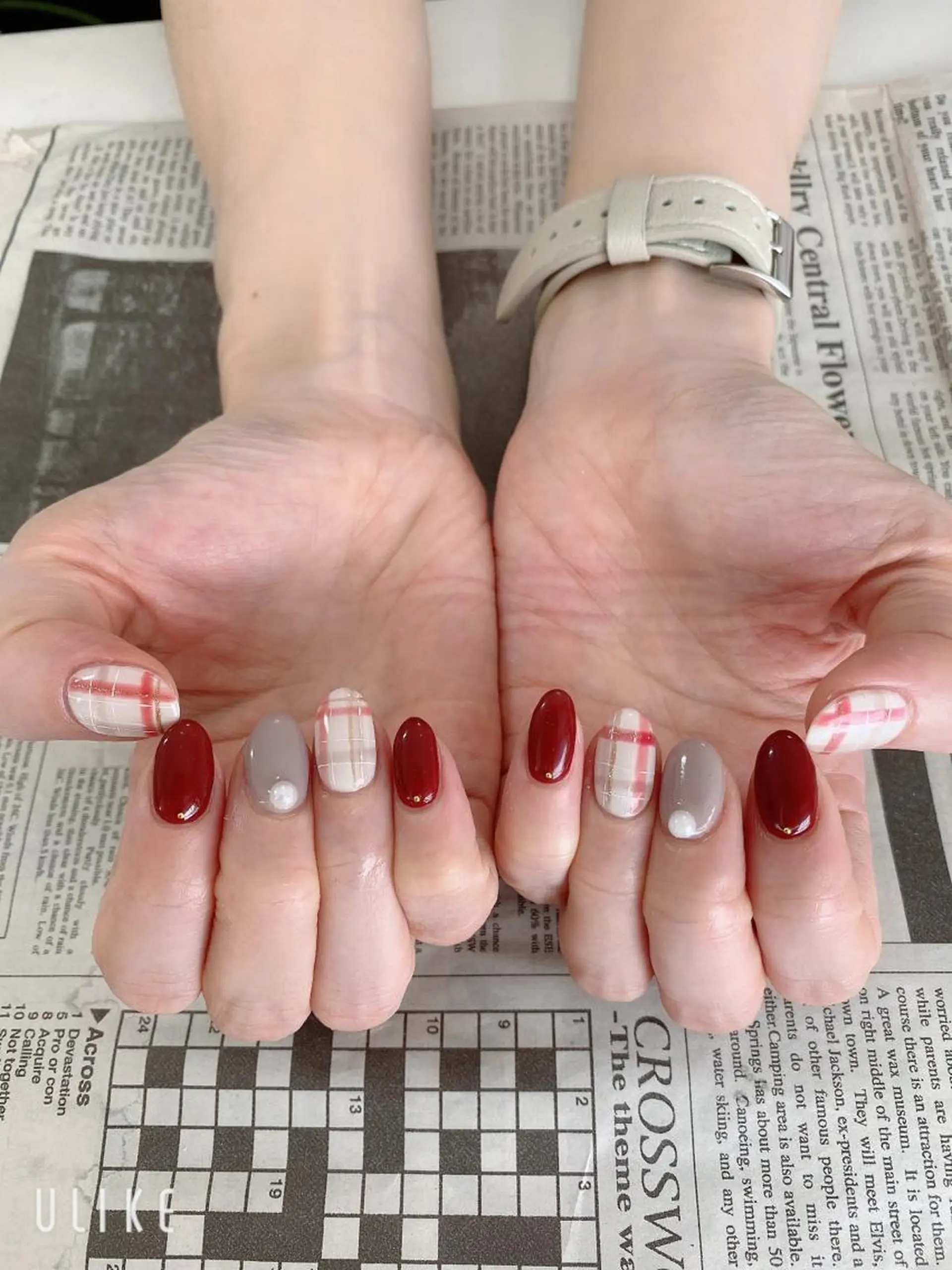 ネイル ハンドネイル ハンドケア 森山 舞のネイルデザイン