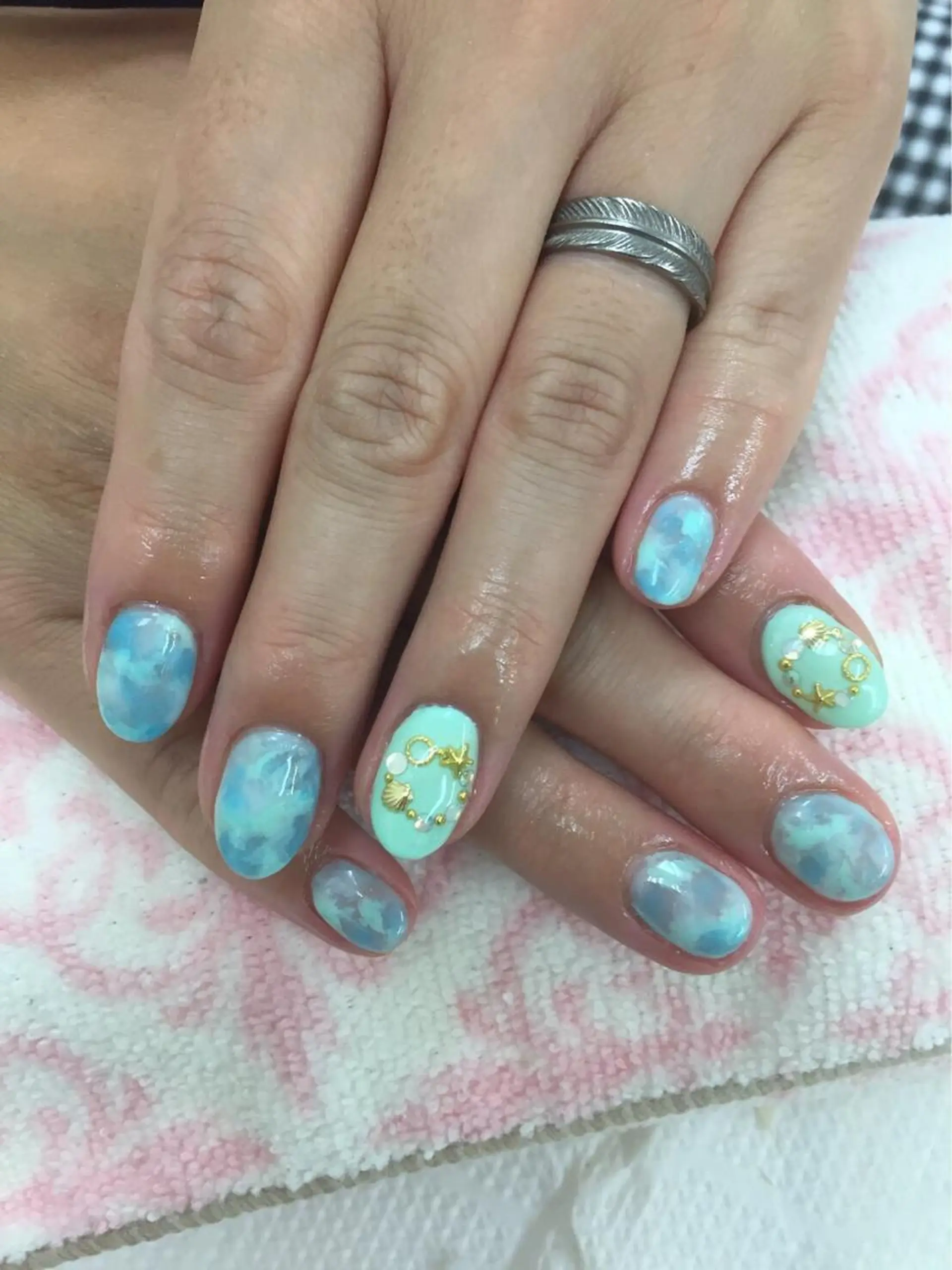 ネイル 東十条muumii ネイルまつ毛のネイルデザイン