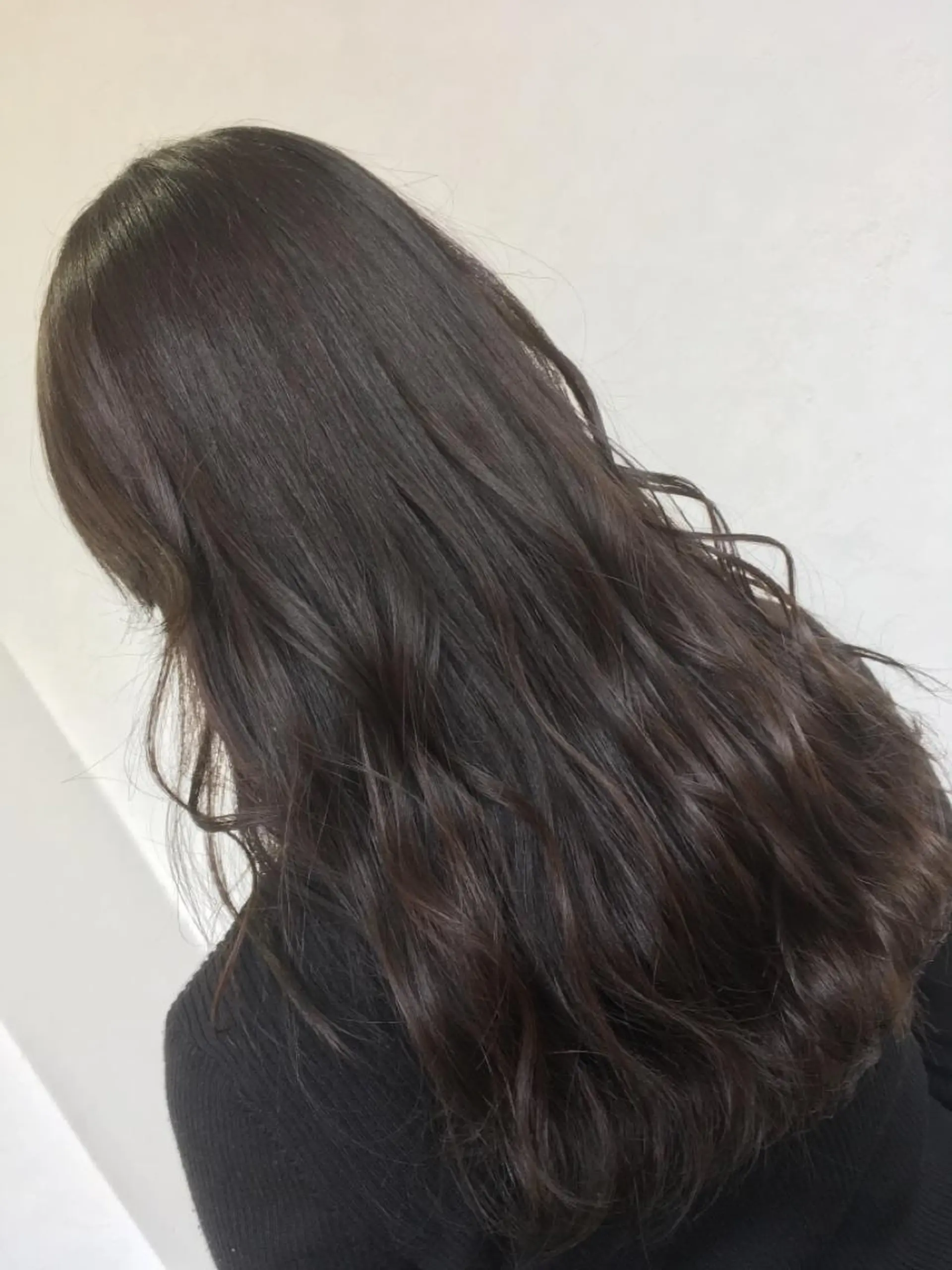 ロング カラー 塩崎 明菜のヘアスタイル