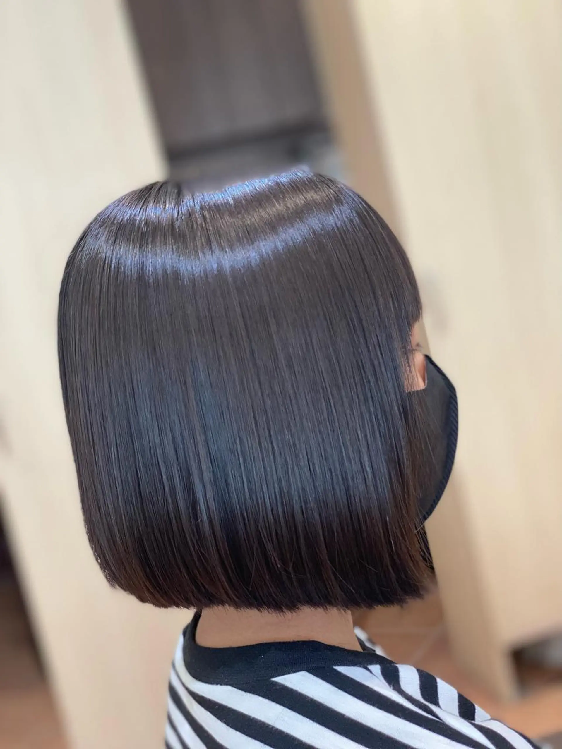 ミディアム 縮毛矯正 ☘️お悩み解決☘️ 岡部恒輝のヘアスタイル