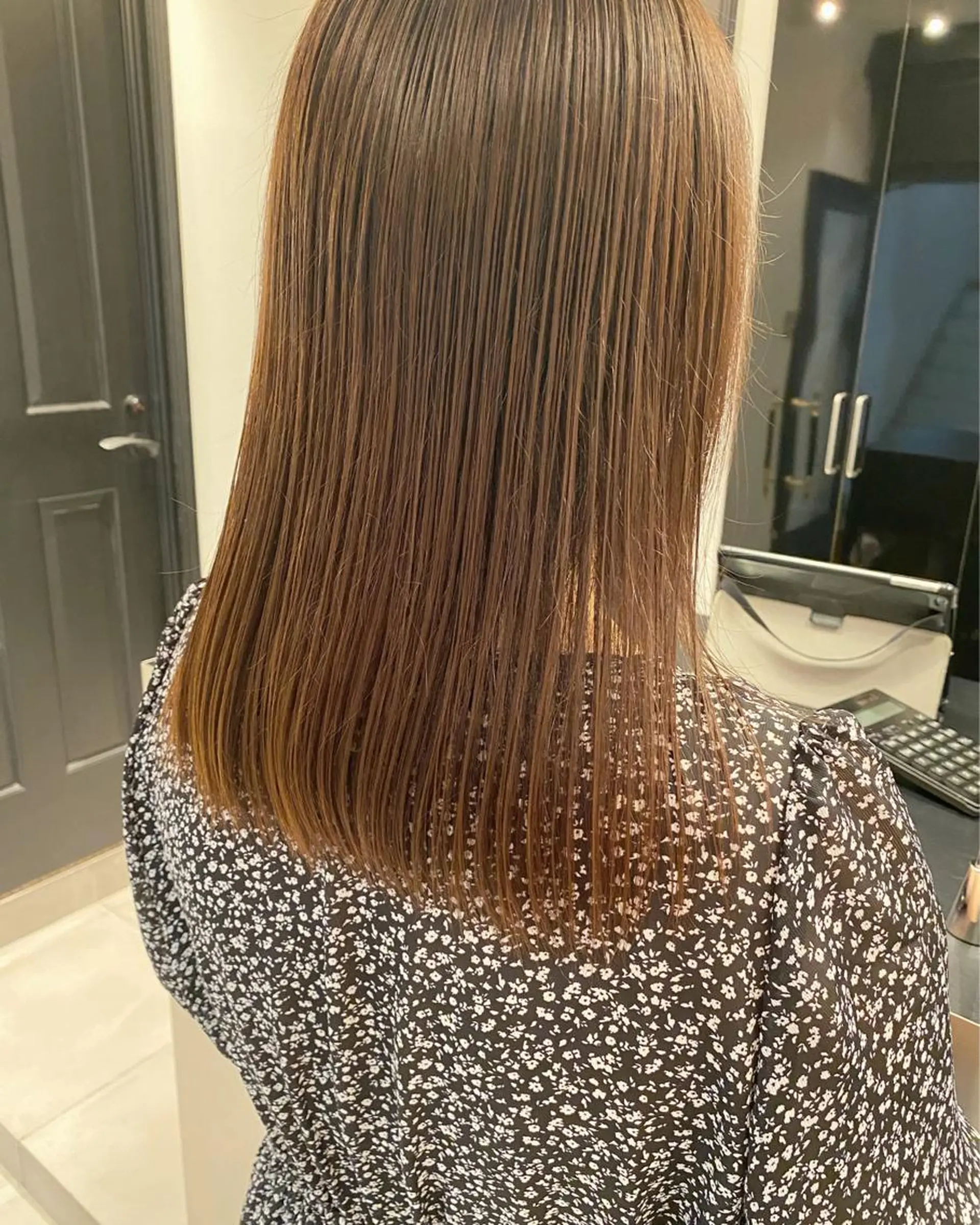 ミディアム トリートメント riria/ボブ /透明感カラー🎀のヘアスタイル