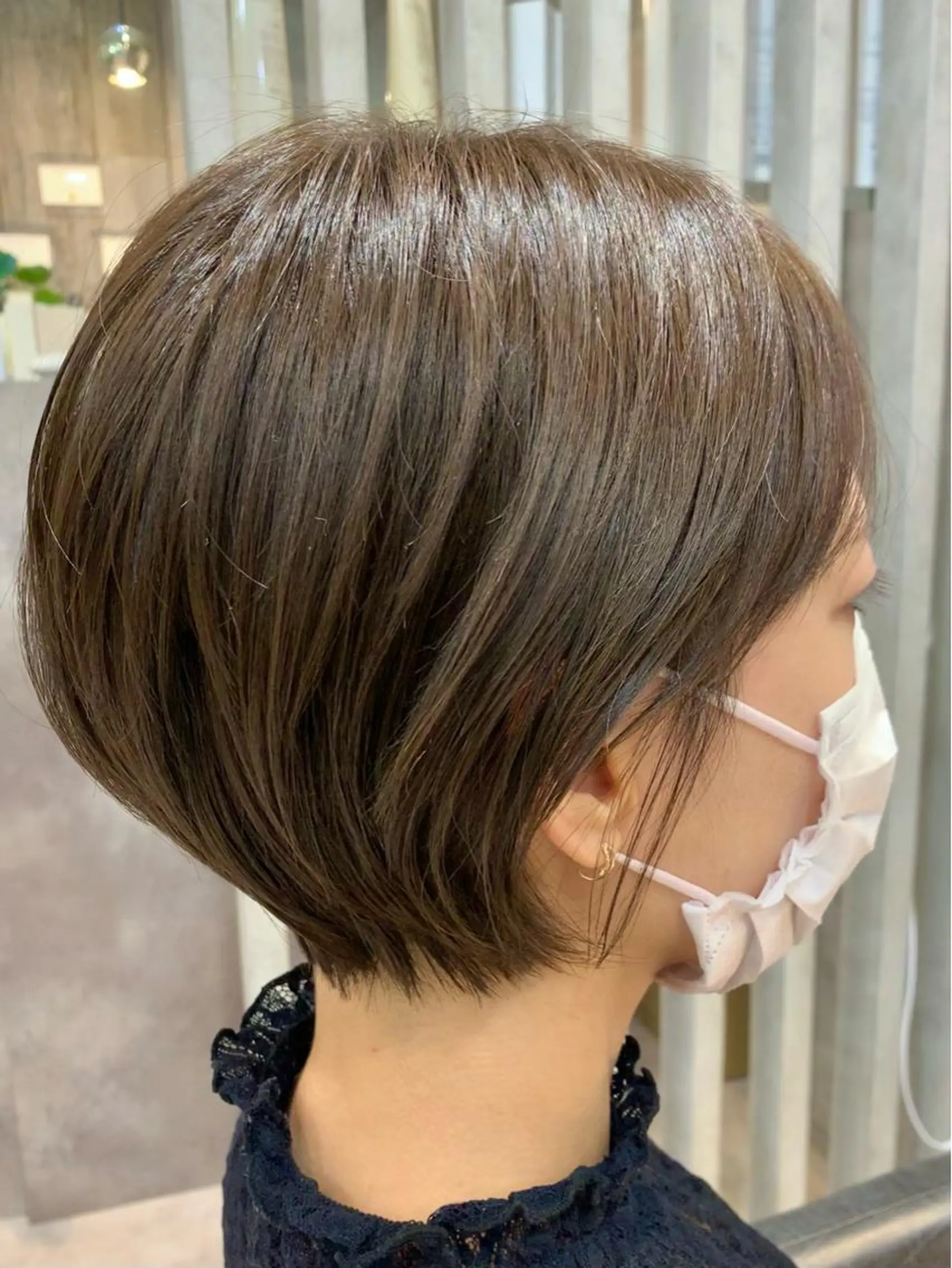 ショート 丸みショート ショートヘア B E C H I C O〔べち子〕のヘアスタイル