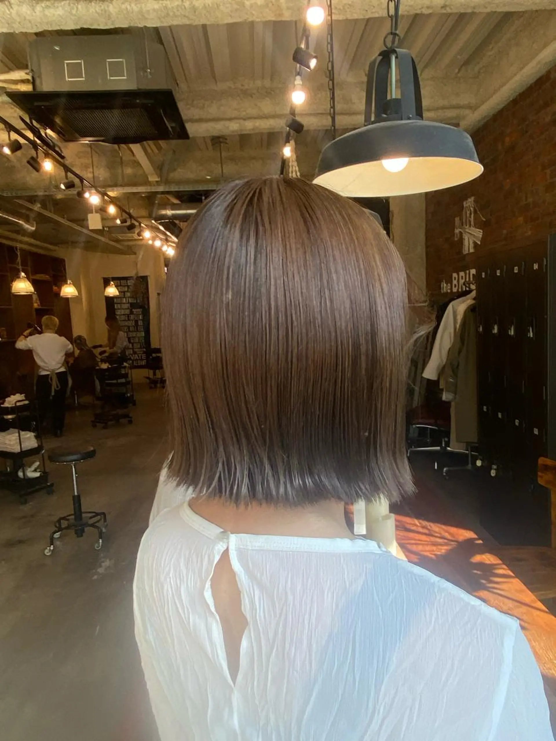 ショート the BRIDGE 加藤みのりのヘアスタイル