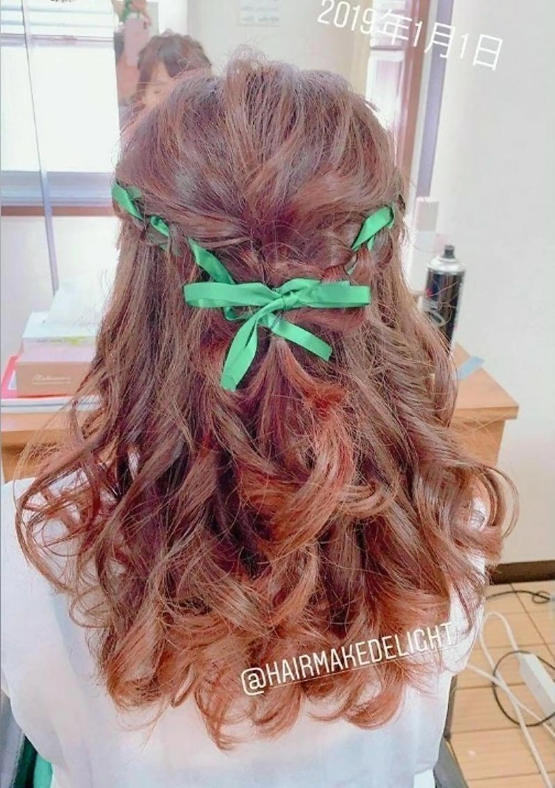 ヘアアレンジ ロング Hair&Make  Delight*のヘアスタイル