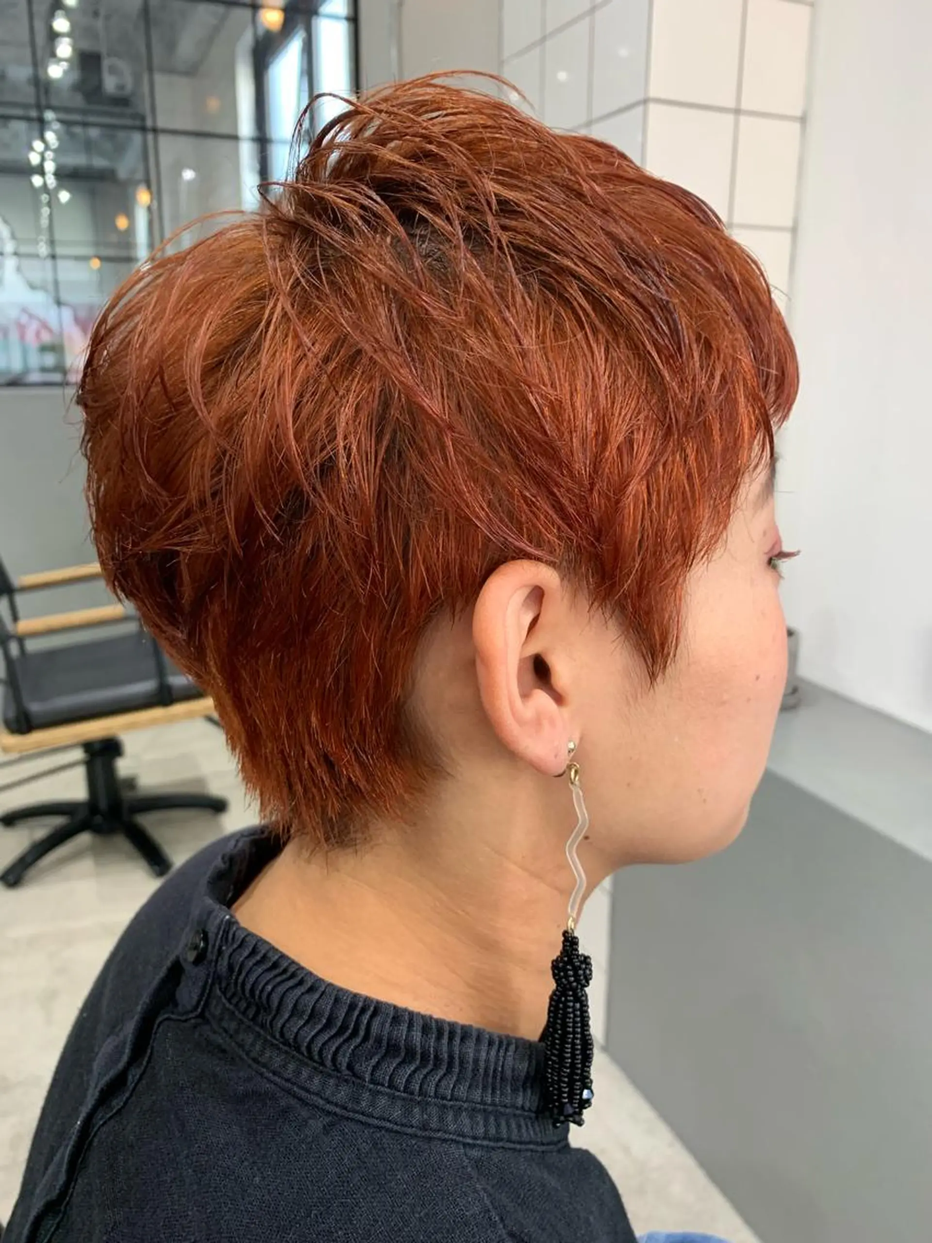 ショート カラー メンズ専門サロン wokeのヘアスタイル