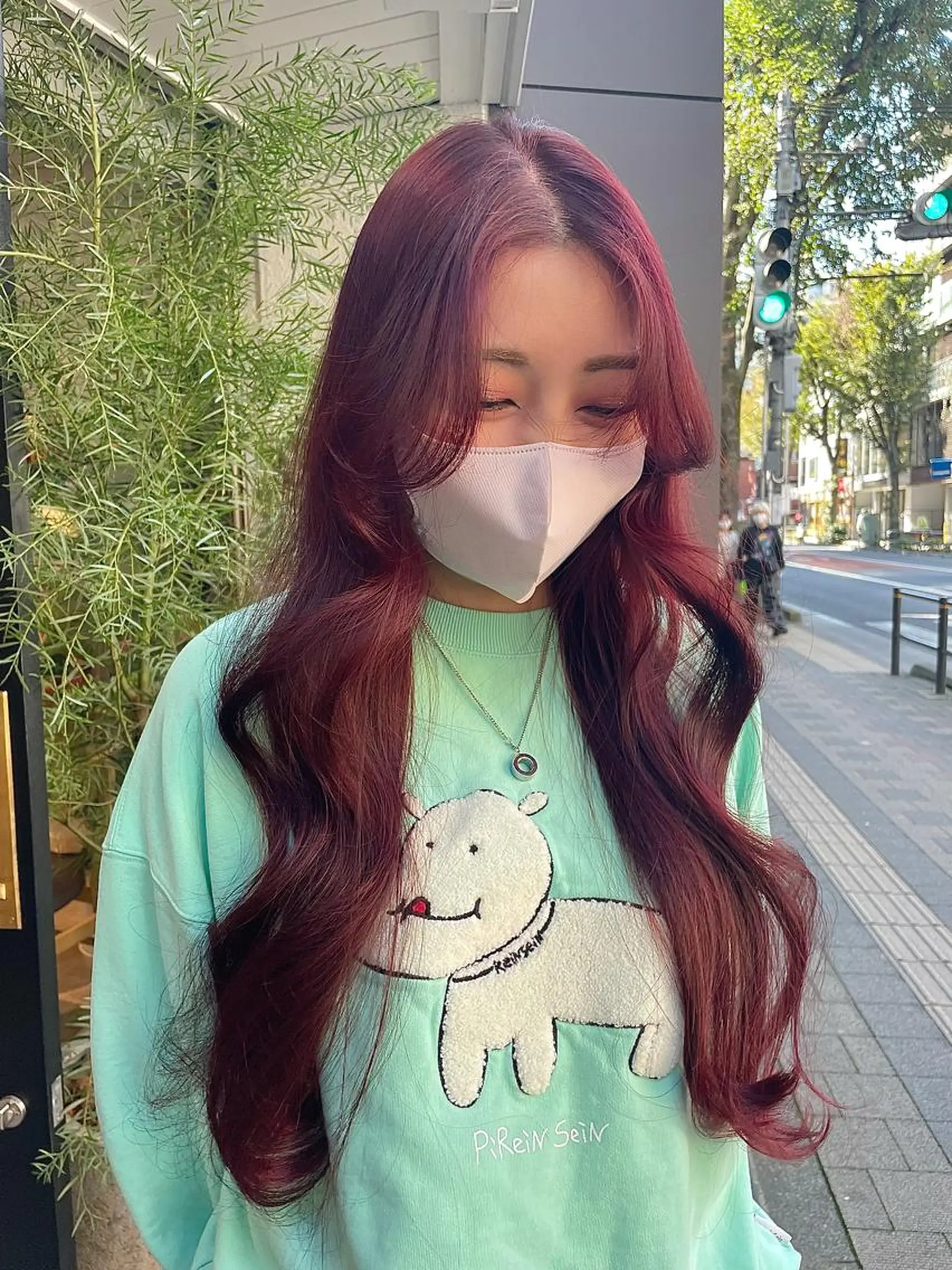 カラー ヘアカラー 🎀ボブ＋ハイトーン シュカ👶🏻のヘアスタイル