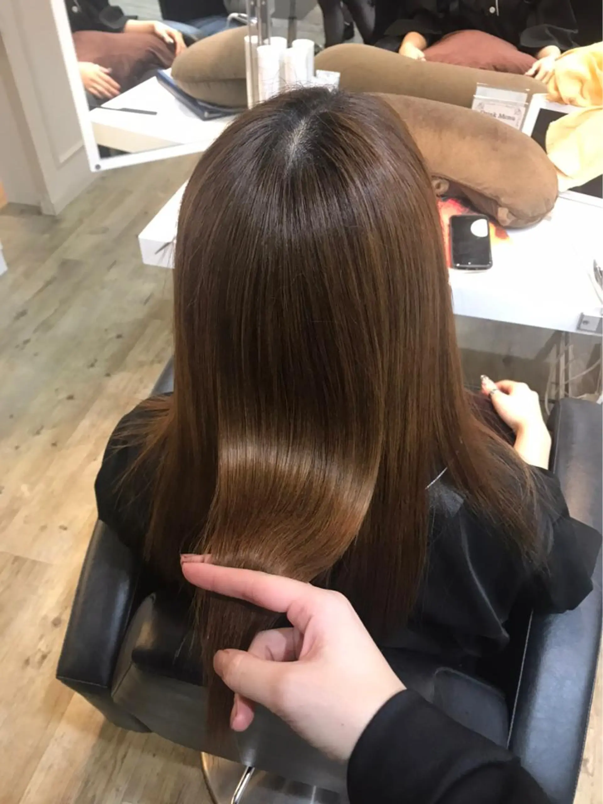 パーマ Ashanti 磯崎のヘアスタイル