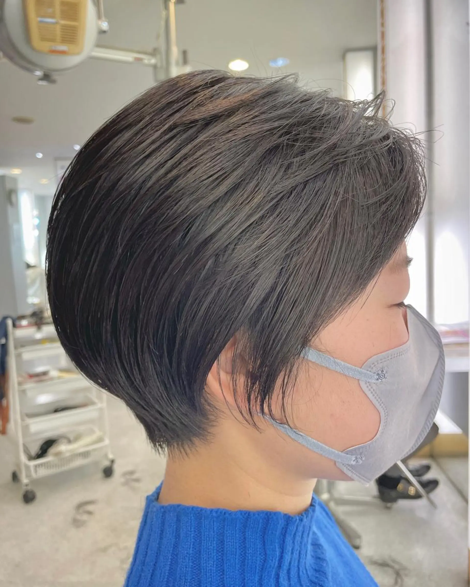 ショート 韓国/レイヤーカット 顔周り/廣瀬達哉のヘアスタイル