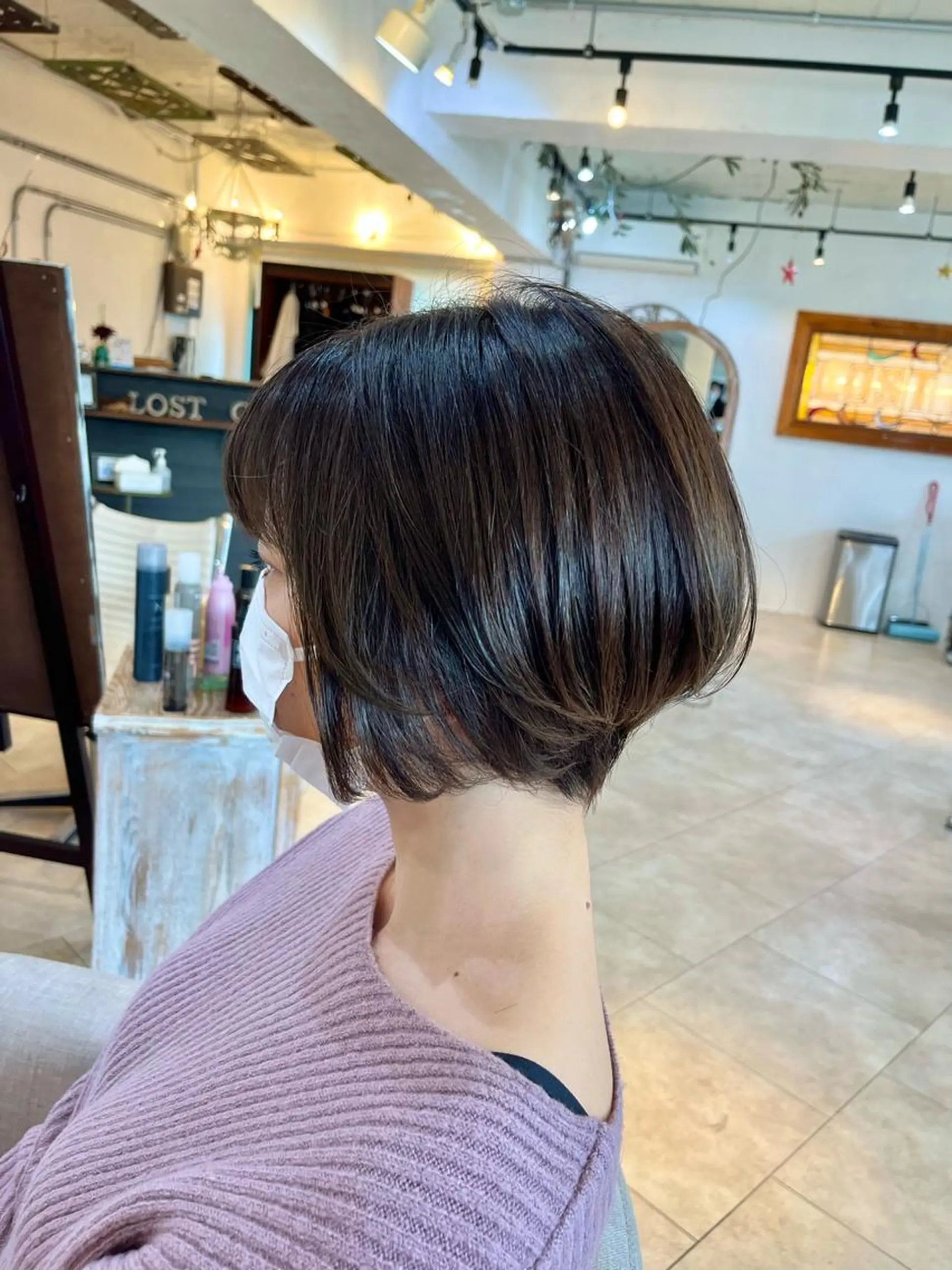 ショート カラー ショートボブ ボブ ショートヘア カット 本場の韓国ヘア 🇰🇷チ・ヨンジュのヘアスタイル