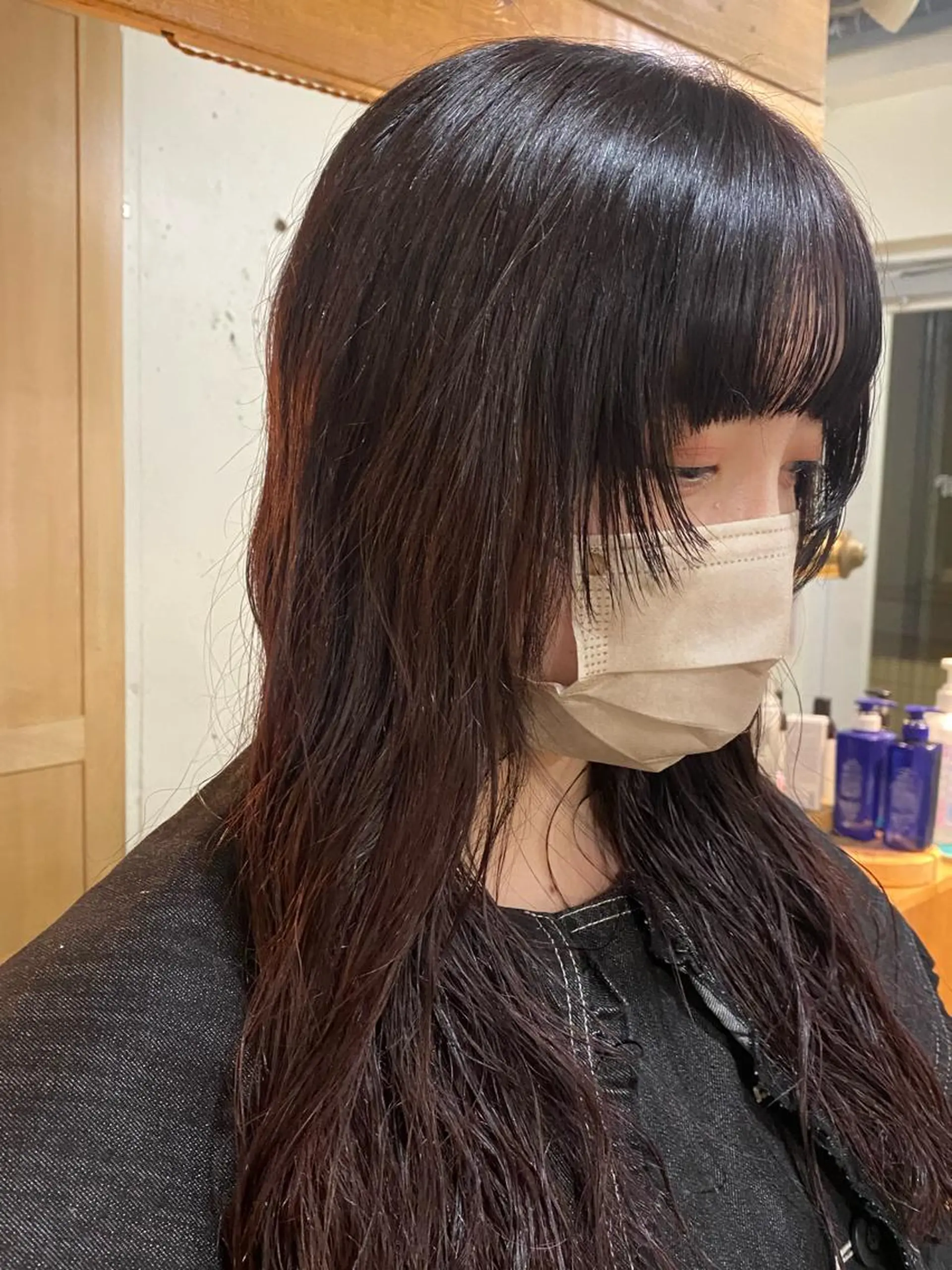 ロング カラー 竹内 柚子のヘアスタイル
