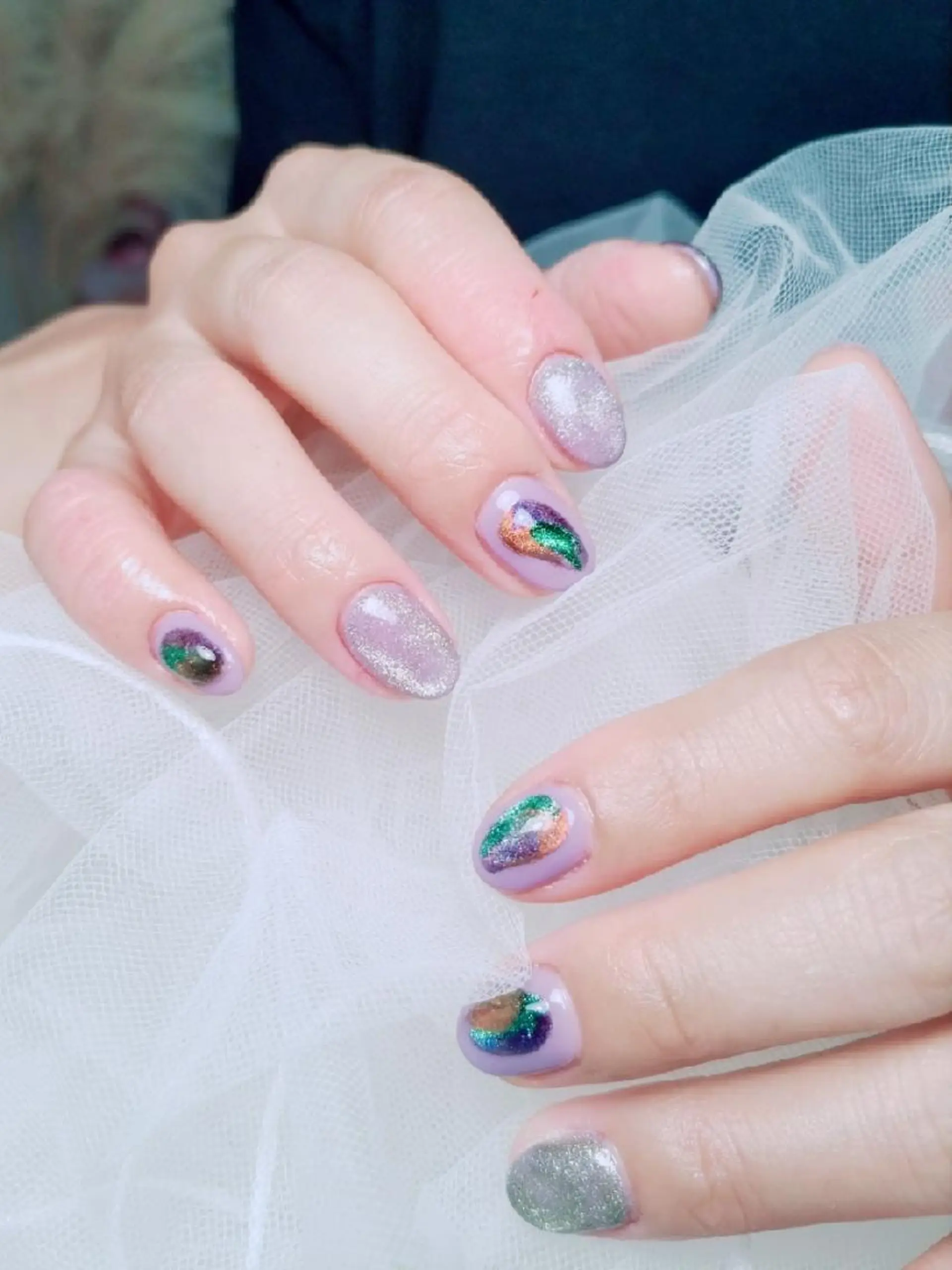 ネイル ハンドネイル 門戸厄神プライベートサロンulunail所属・ulunail mikaのネイルデザイン