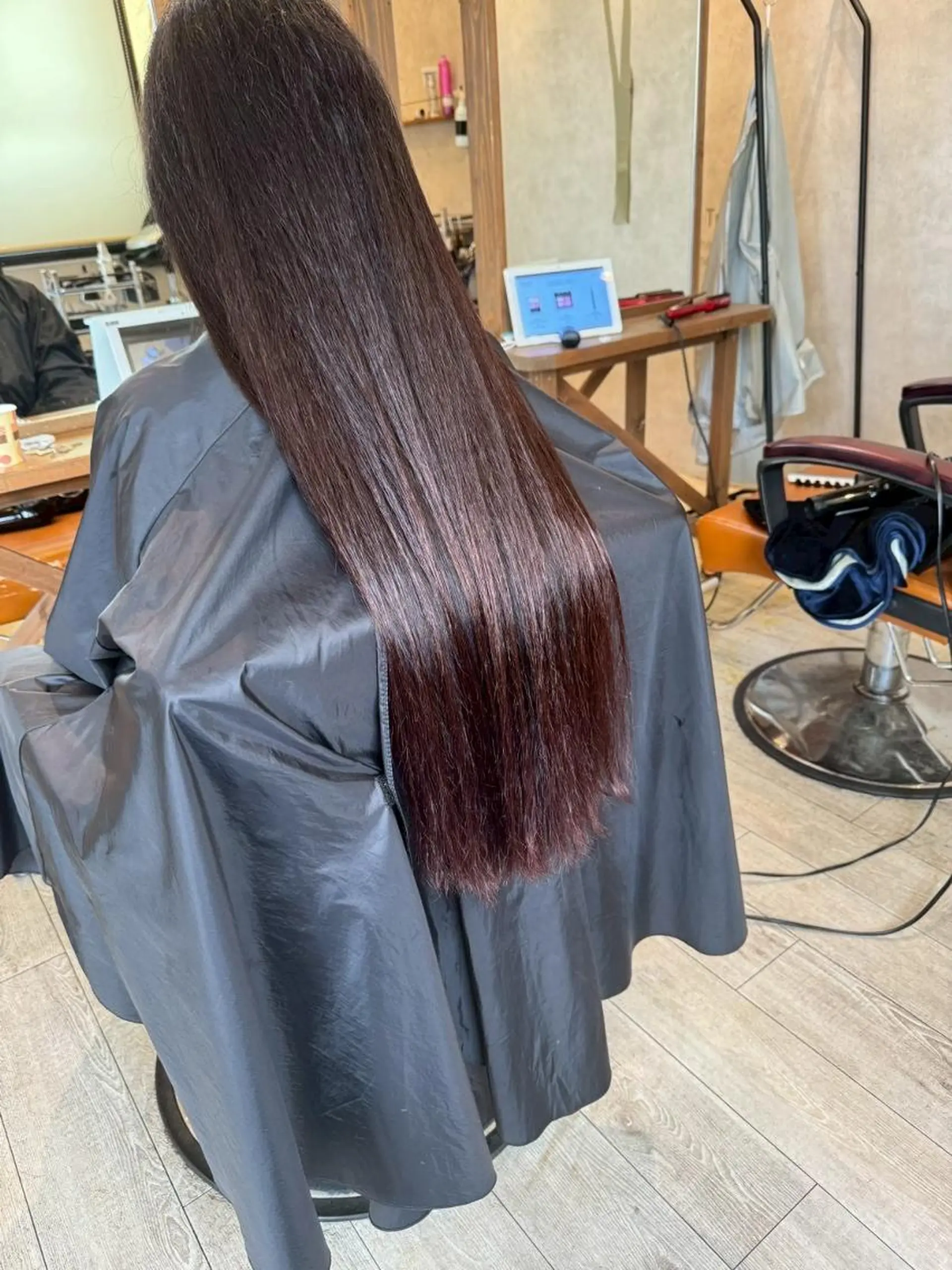 ロング 髪質改善 縮毛矯正 トリートメント カット 縮毛矯正 トリートメント 一宮駅3分/水野/ ショート/ボブのヘアスタイル