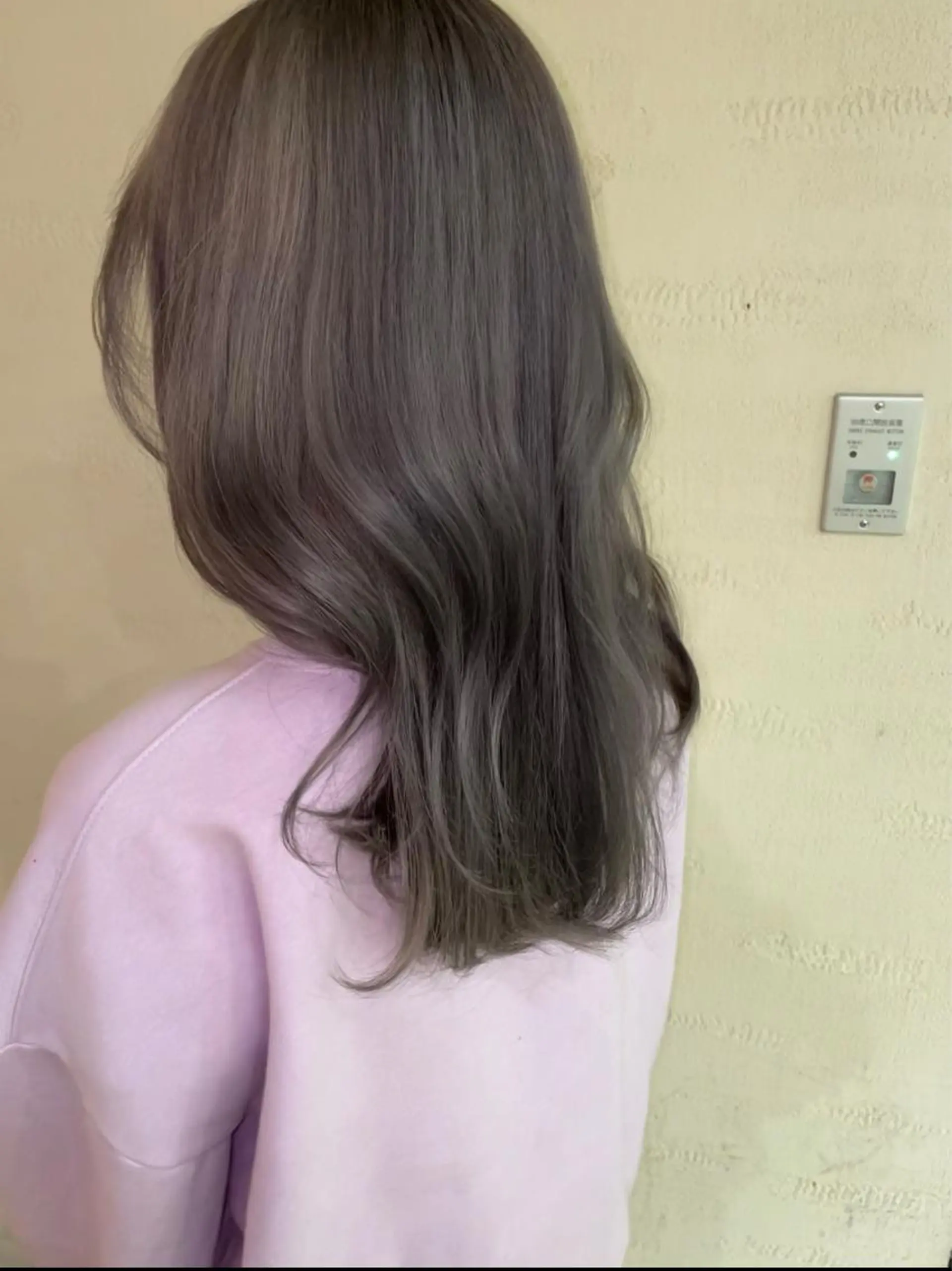 カラー のり🐼顔まわり/ 韓国/レイヤーカットのヘアスタイル