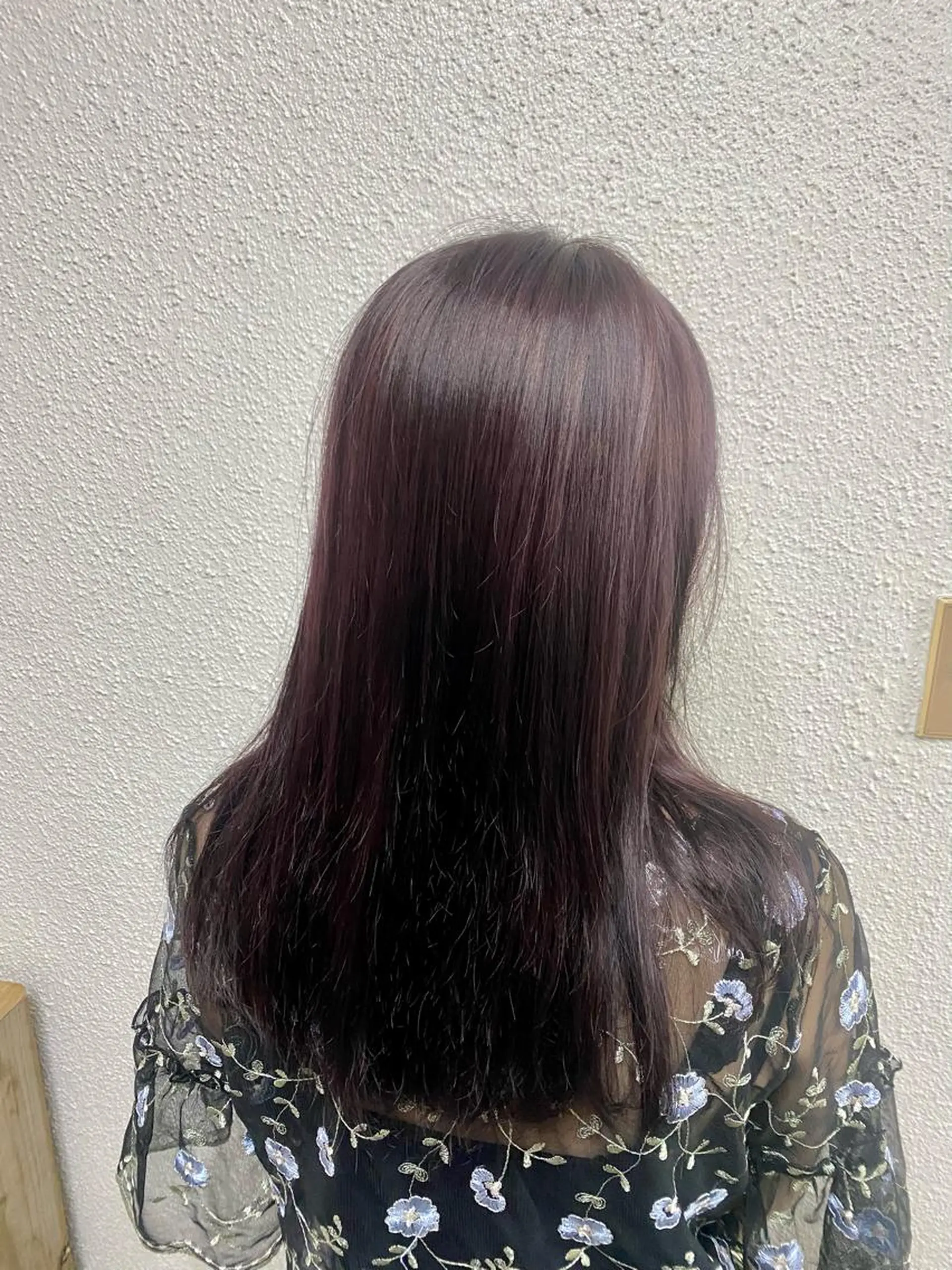 ミディアム カラー ヘアカラー 井口 彰也のヘアスタイル